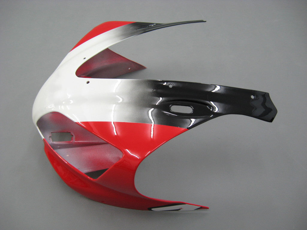 Amotopart 1998-1999 Yamaha YZF 1000 R1 Red & White Logos Fairing Kit
