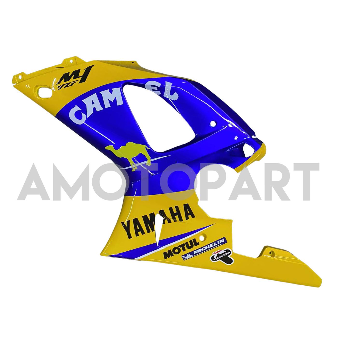Amotopart 1998-1999 Yamaha YZF 1000 R1 Yellow&Blue Fairing Kit