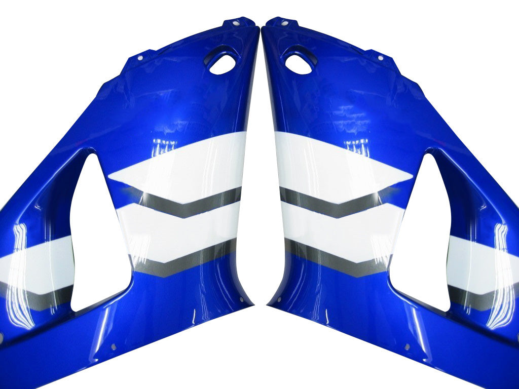 Amotopart 1998-1999 Yamaha YZF 1000 R1 Blue&White Style1 Fairing Kit