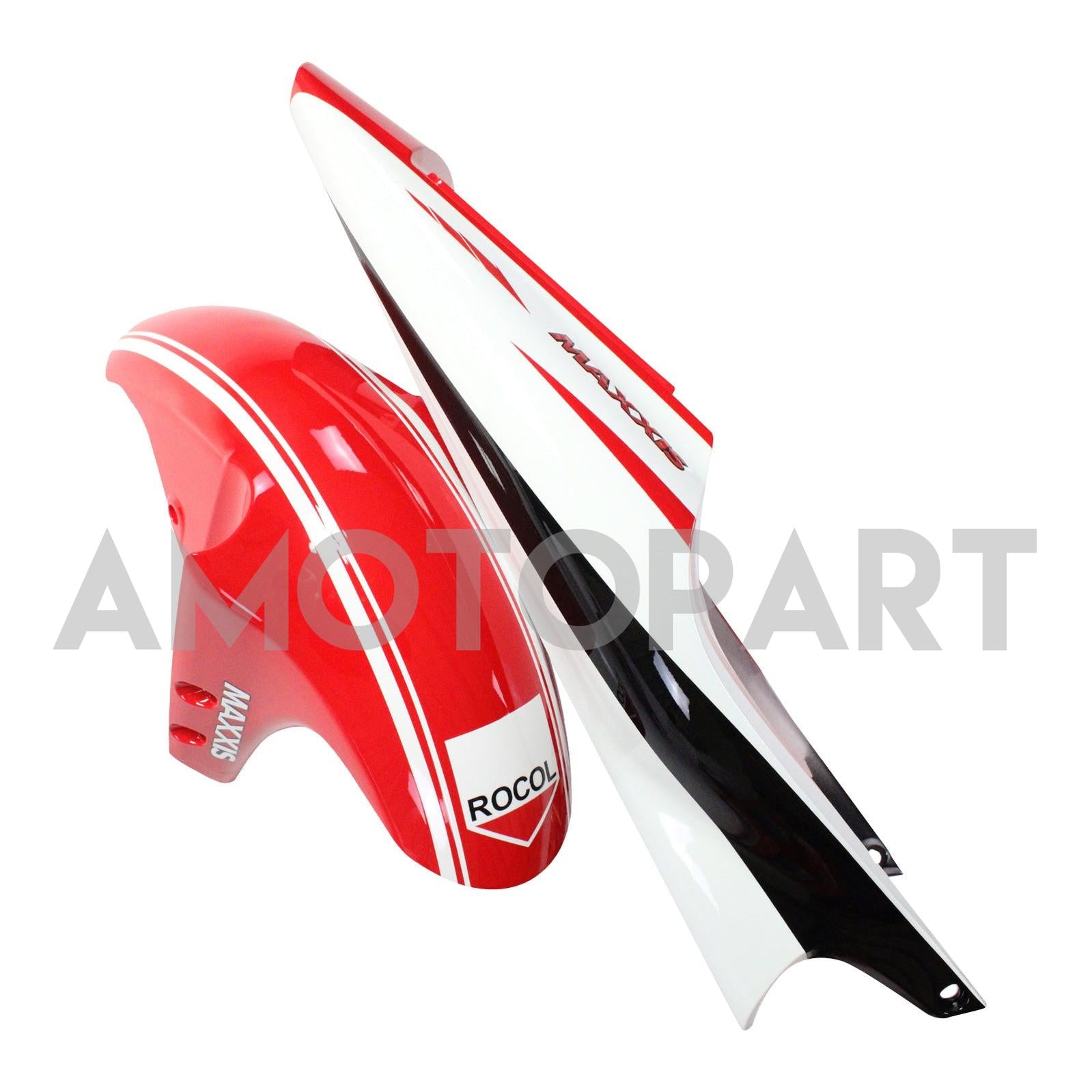 Amotopart Yamaha 1998-1999 YZF 1000 R1 Red With Claw Fairing Kit