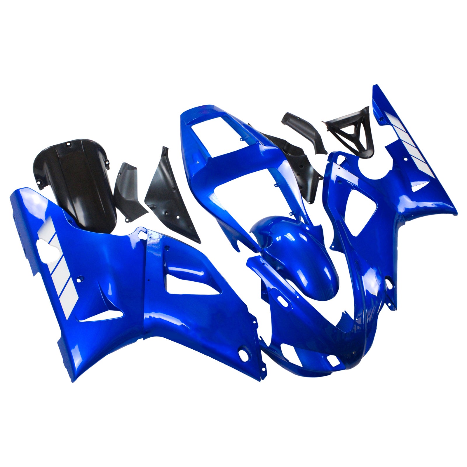 Amotopart Yamaha 1998-1999 YZF 1000 R1 Blue Fairing Kit