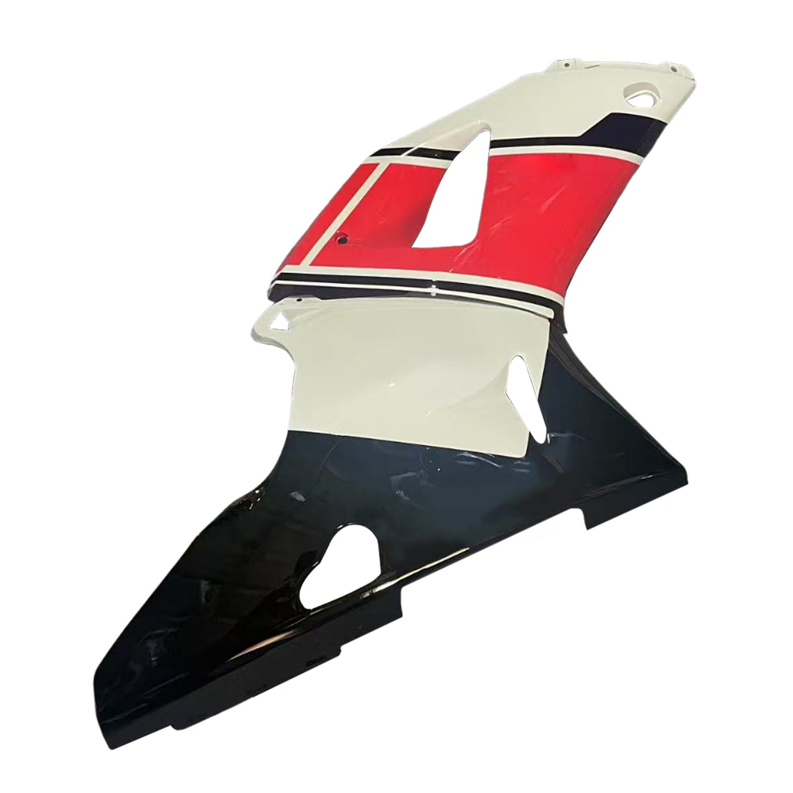 Amotopart 1998-1999 Yamaha YZF 1000 R1 Red & White Style3 Fairing Kit