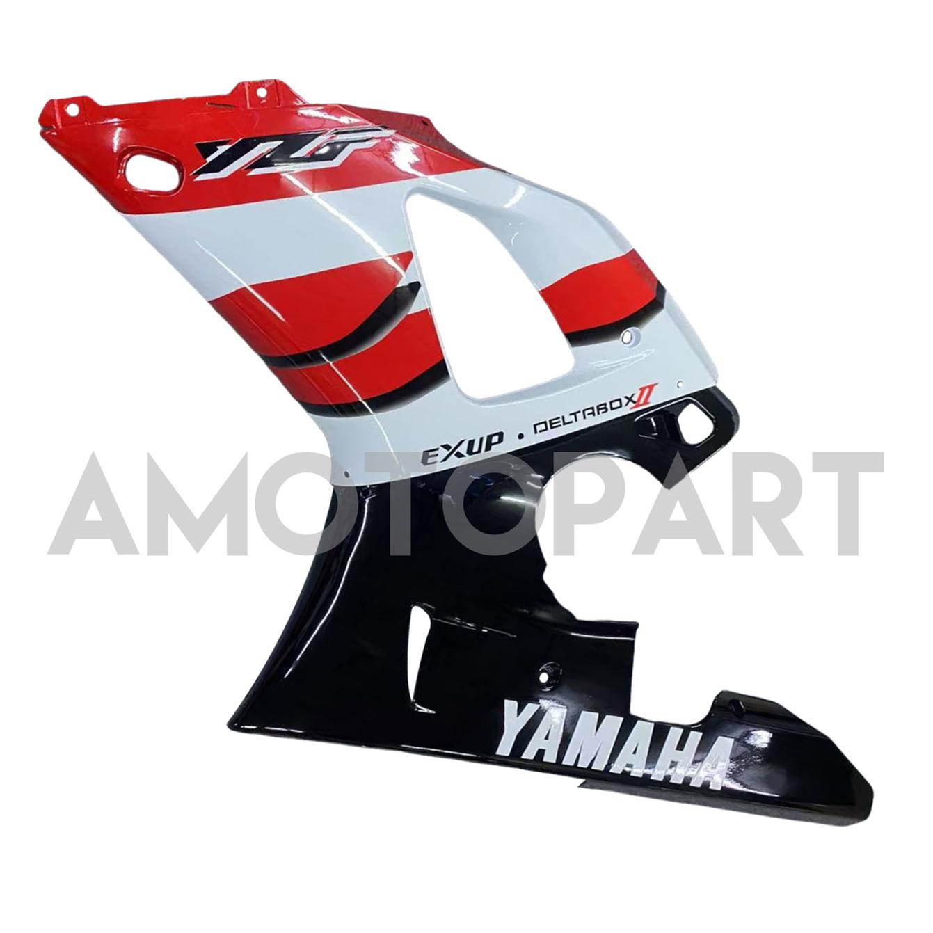 Amotopart 2000-2001 Yamaha YZF 1000 R1 Rot&Schwarzes Verkleidungskit