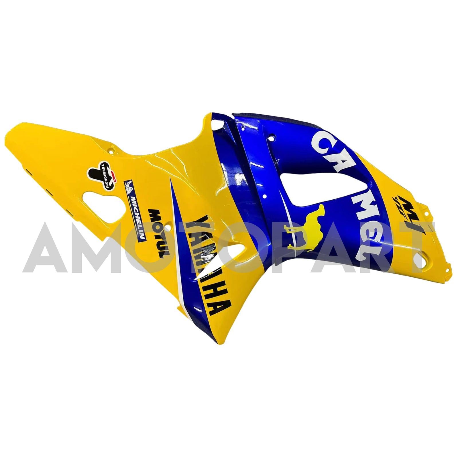 Amotopart 2000-2001 Yamaha YZF 1000 R1 Blue&Yellow Fairing Kit