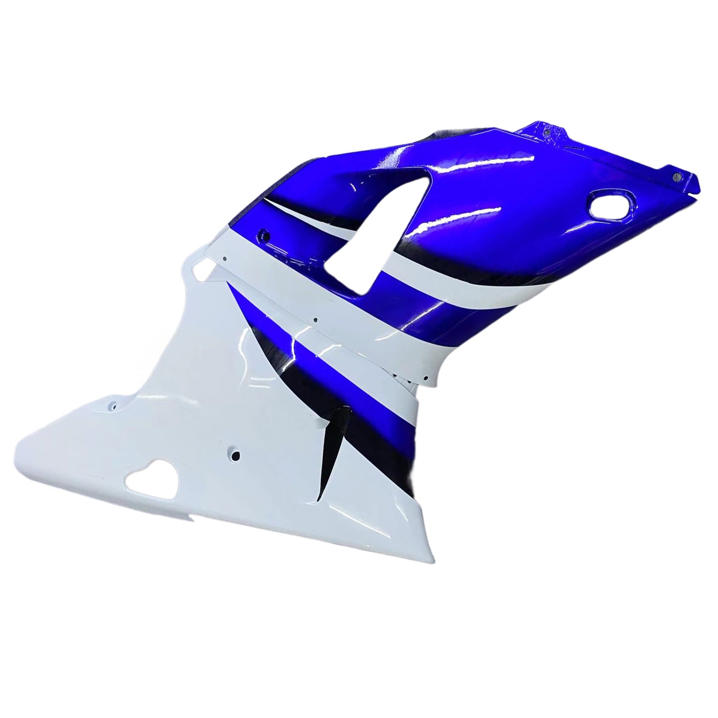 Amotopart 2000-2001 Yamaha YZF 1000 R1 Blue White Fairing Kit
