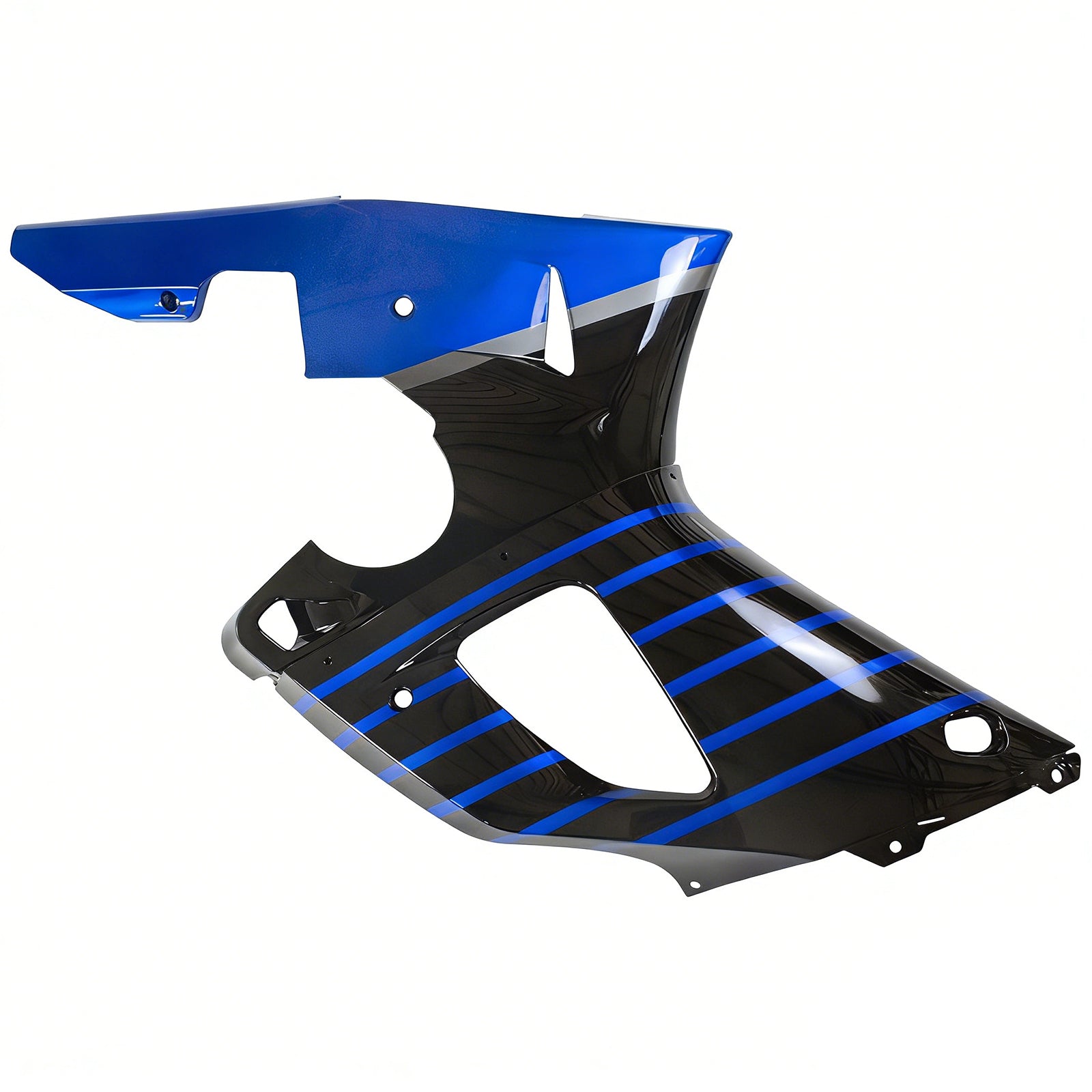 Amotopart Yamaha 2000-2001 YZF 1000 R1 Blue Black Fairing Kit