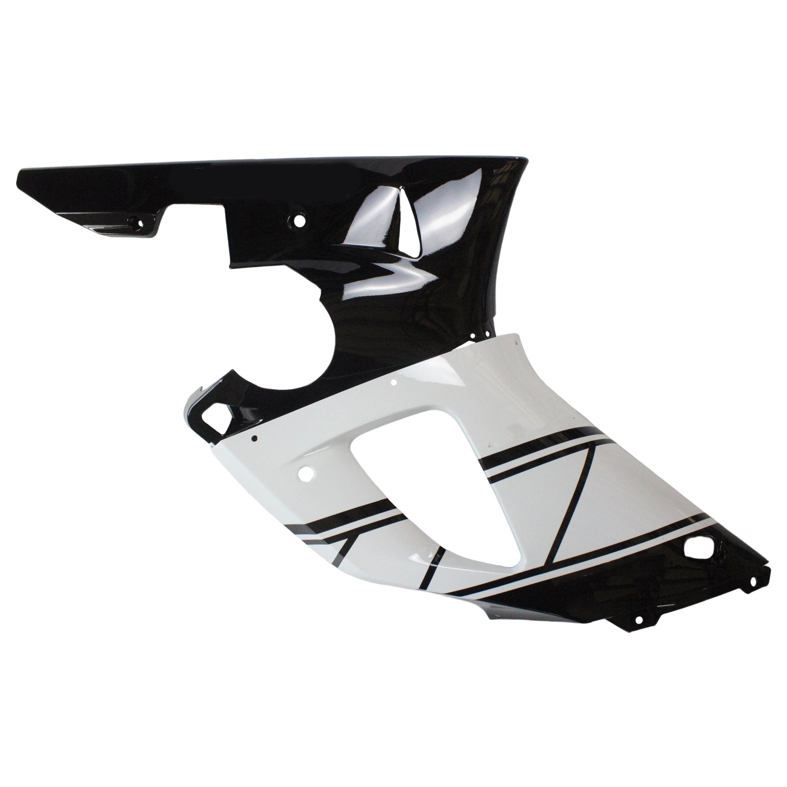 Amotopart 2000-2001 Yamaha YZF 1000 R1 Kit de carenado blanco y negro