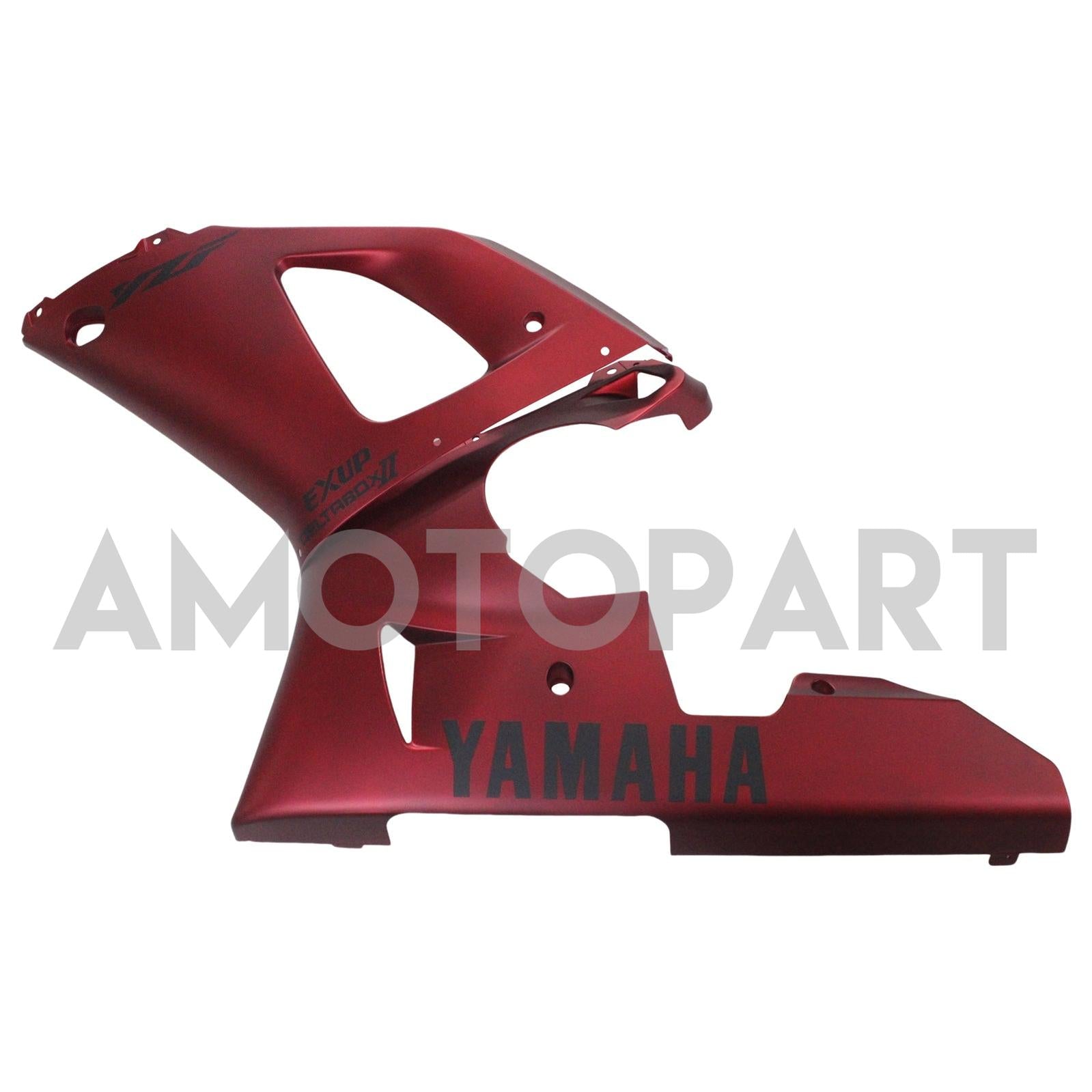 Amotopart Yamaha 2000-2001 YZF 1000 R1 Matte Red Fairing Kit