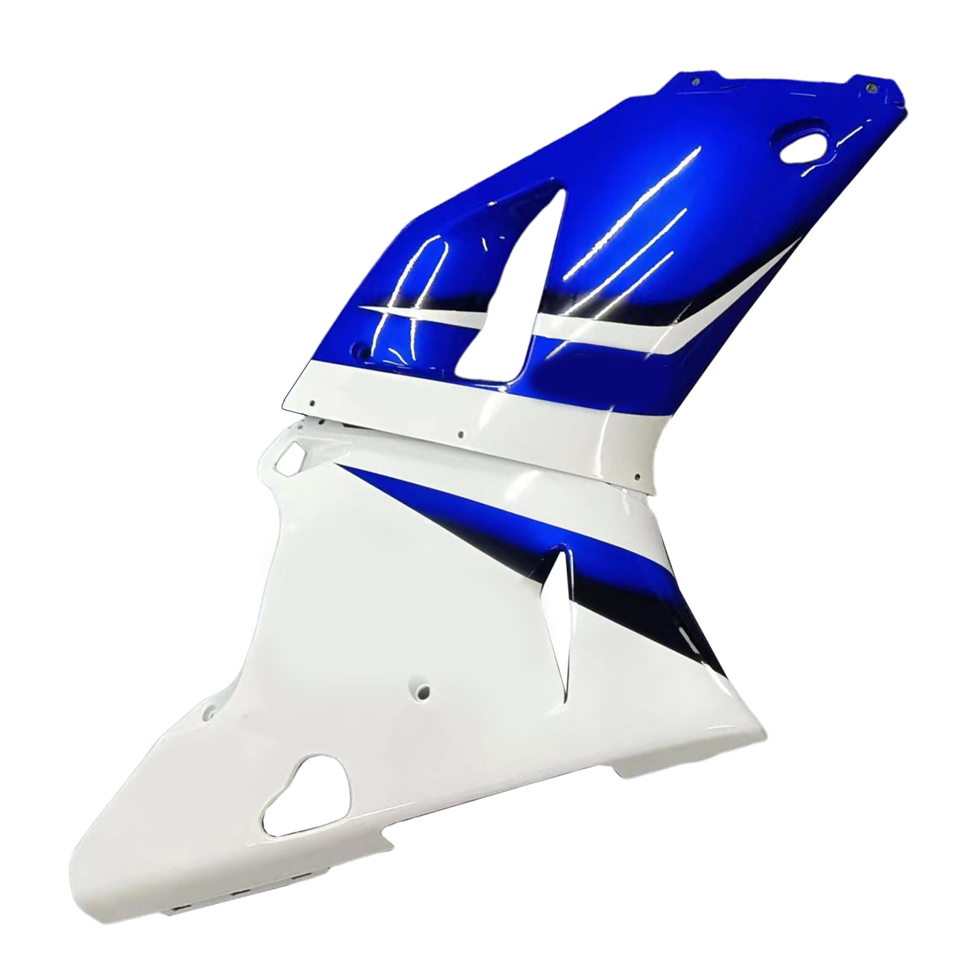 Amotopart 2000–2001 YZF 1000 R1 Yamaha Blau&Verkleidungssatz White Style1