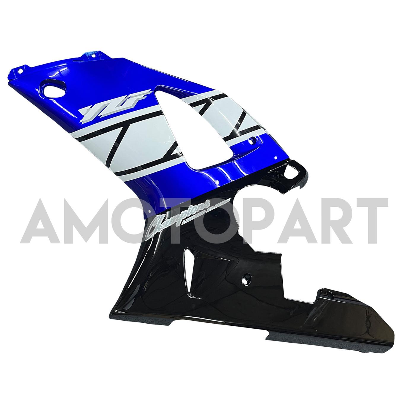 Amotopart 2000-2001 YZF 1000 R1 Yamaha Blue&White Style2 Fairing Kit