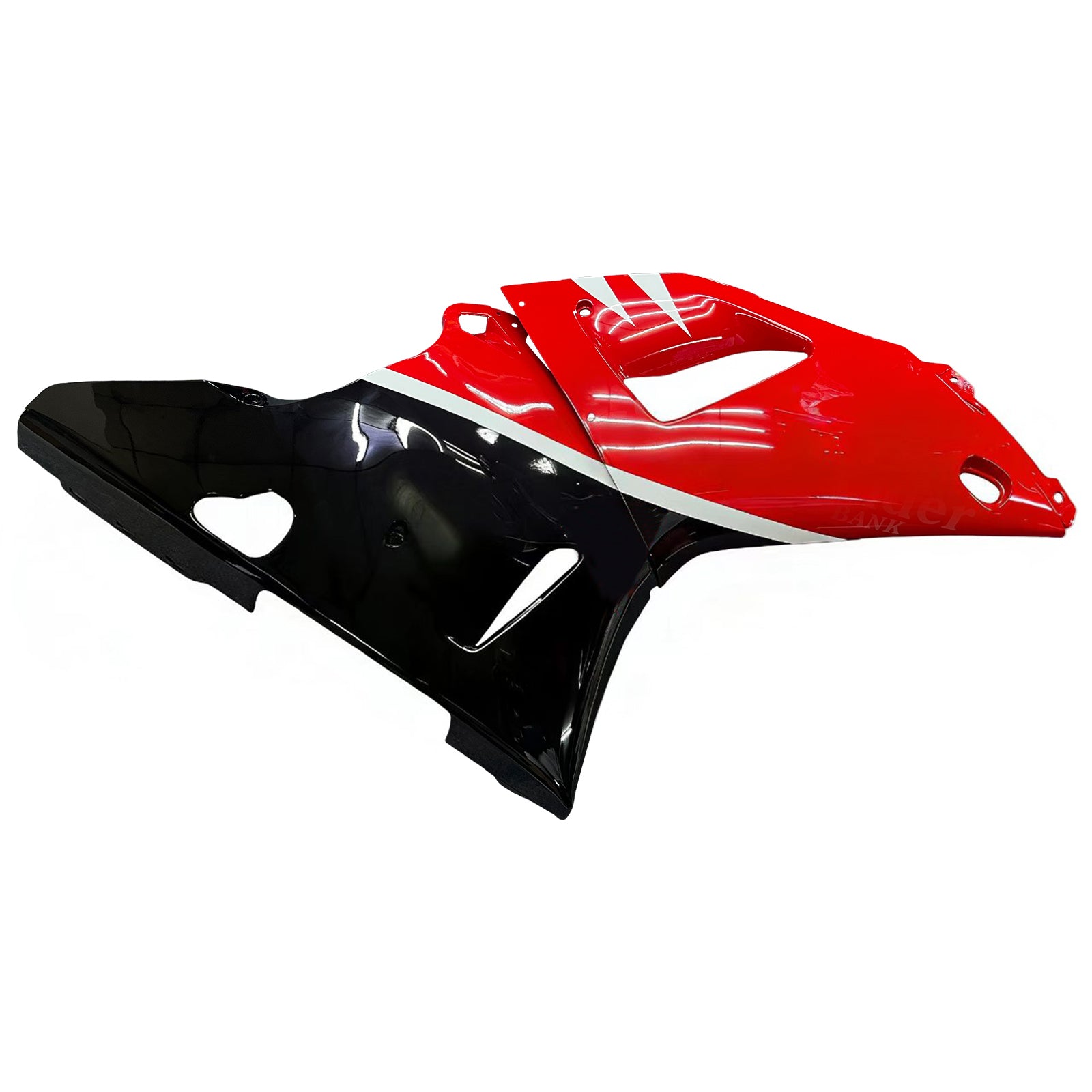 Amotopart 2000-2001 YZF 1000 R1 Yamaha Red & Black Style 1 Fairing Kit