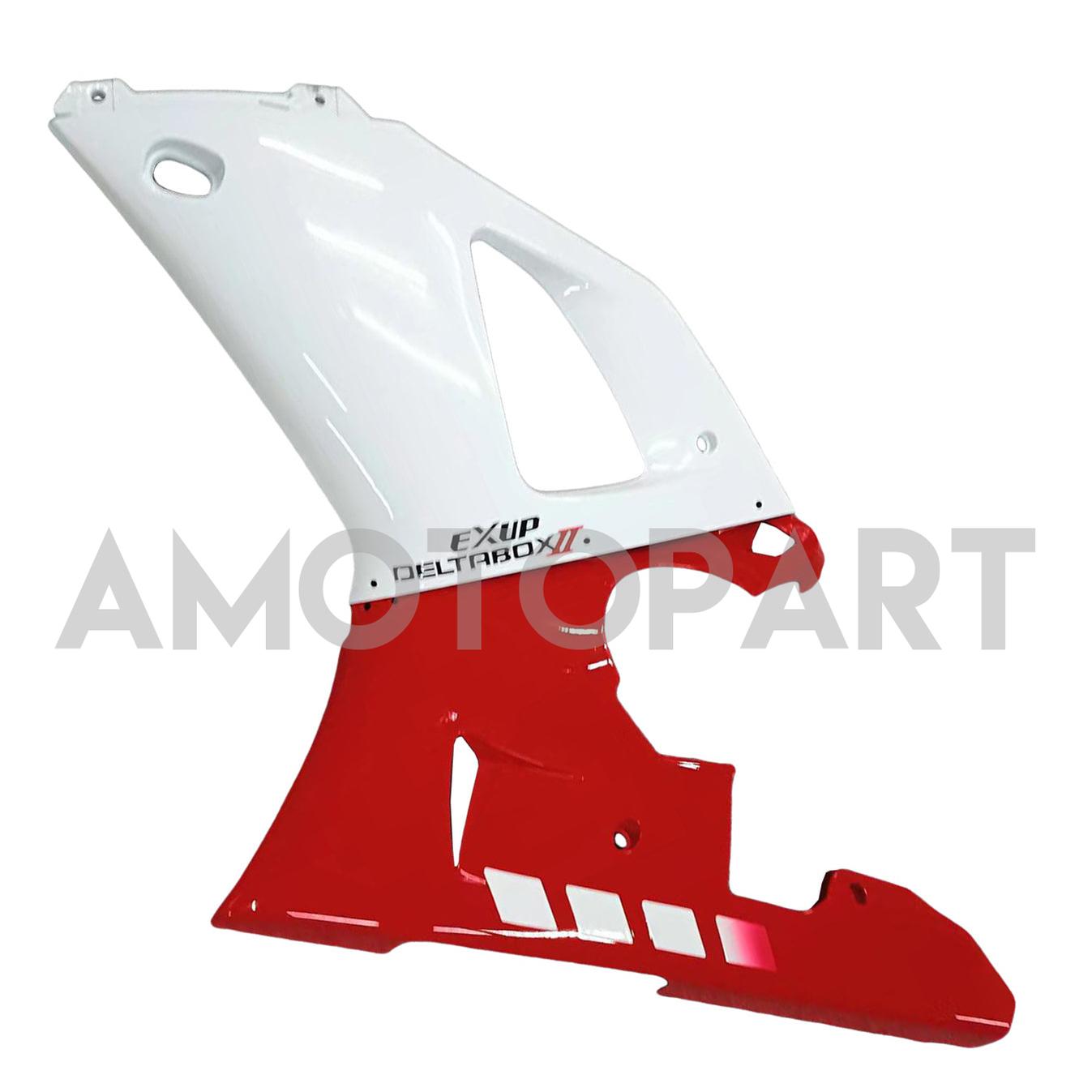 Amotopart 2000-2001 Yamaha YZF 1000 R1 White Red Fairing Kit