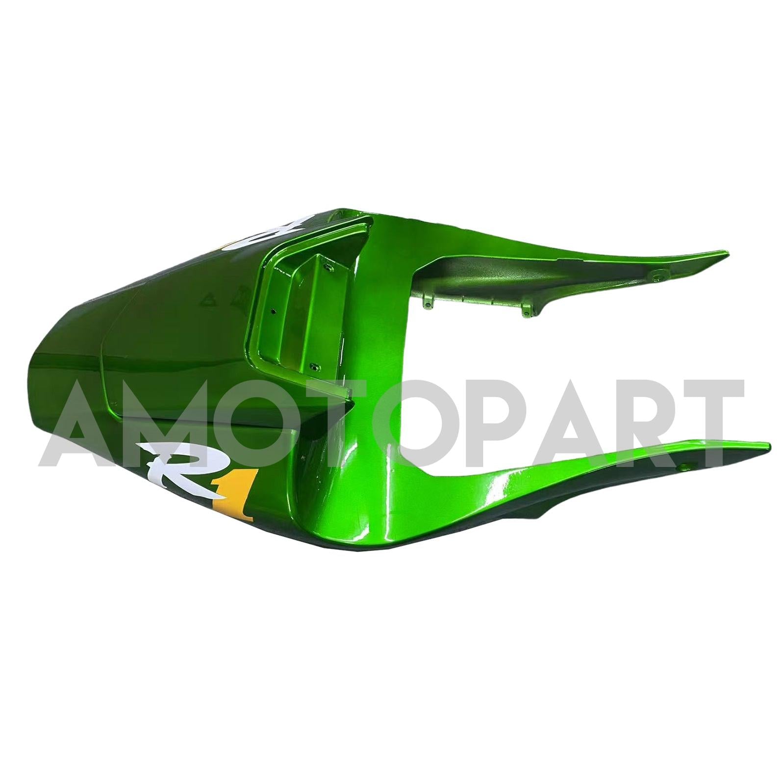 Amotopart 2000-2001 Yamaha YZF 1000 R1 Green White Fairing Kit