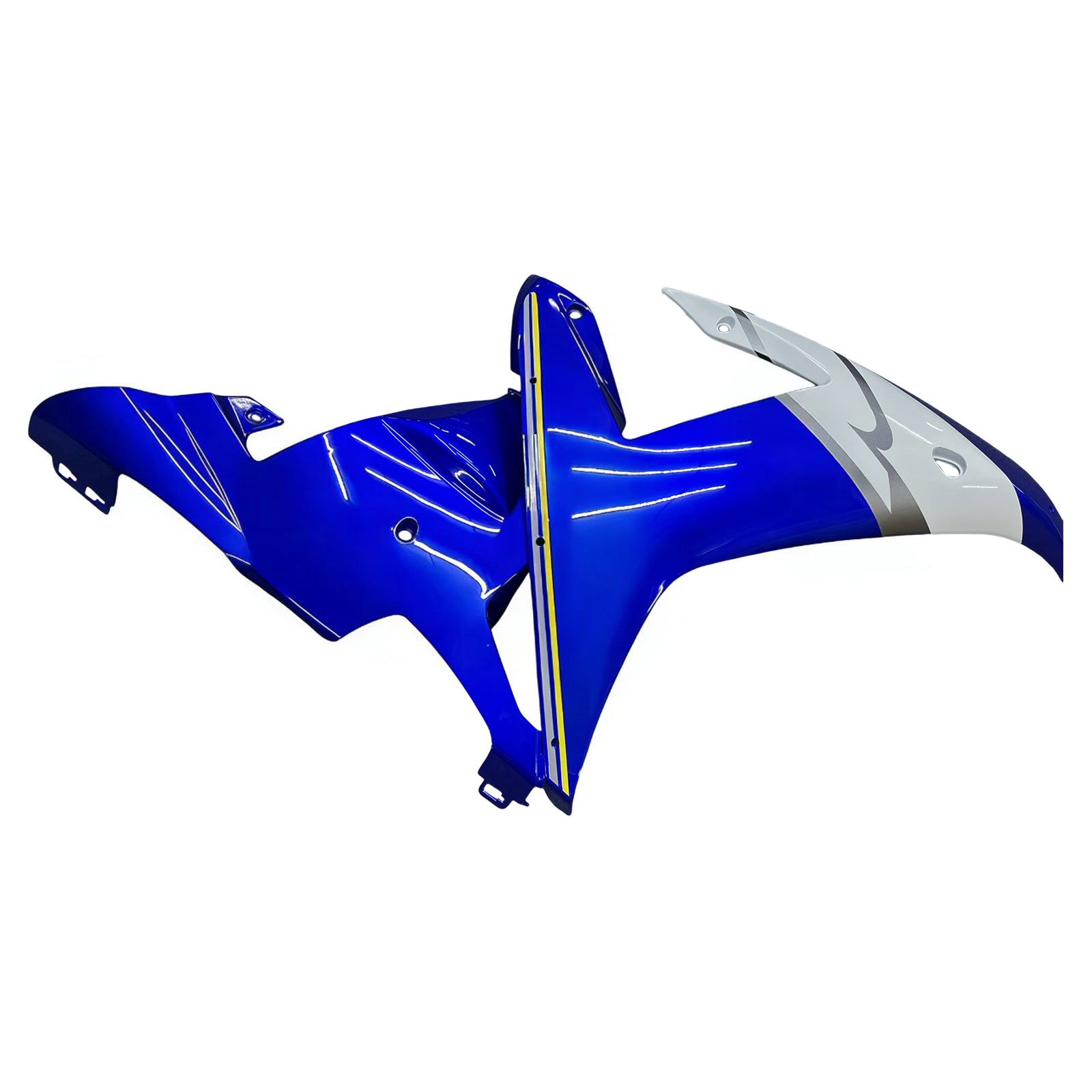 Amotopart 2002-2003 Yamaha YZF 1000 R1 Azul y Blanco Style2 Kit de carenado