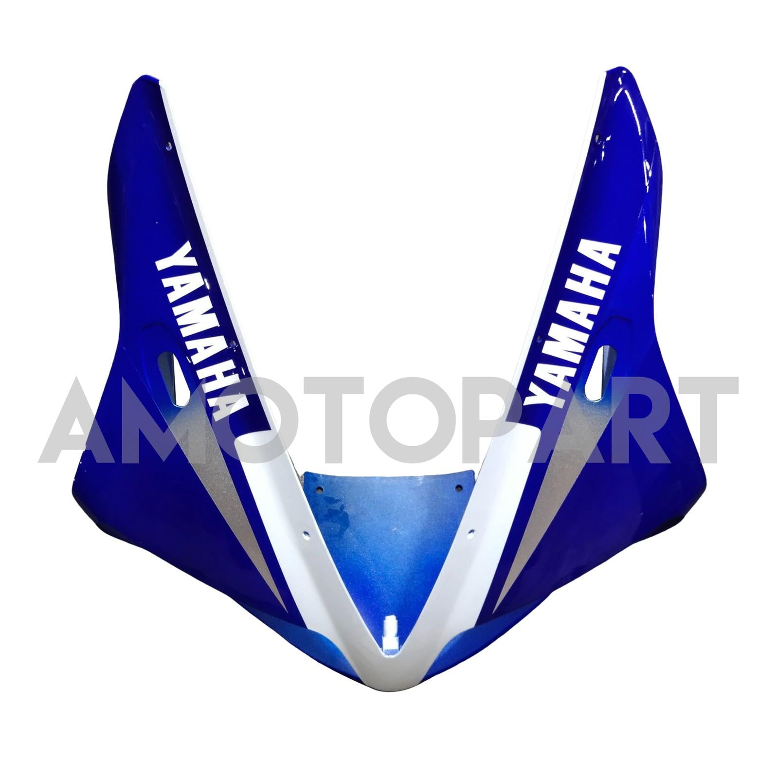 Amotopart 2002-2003 Yamaha YZF 1000 R1 Blue & White Style 1 Kit de carenagem