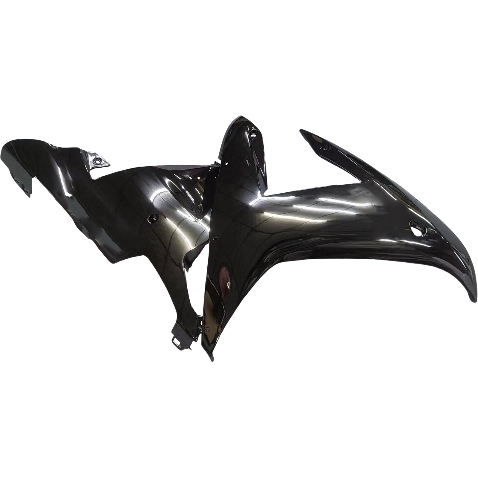 Amotopart 2002-2003 Kit carena Yamaha YZF 1000 R1 nero lucido