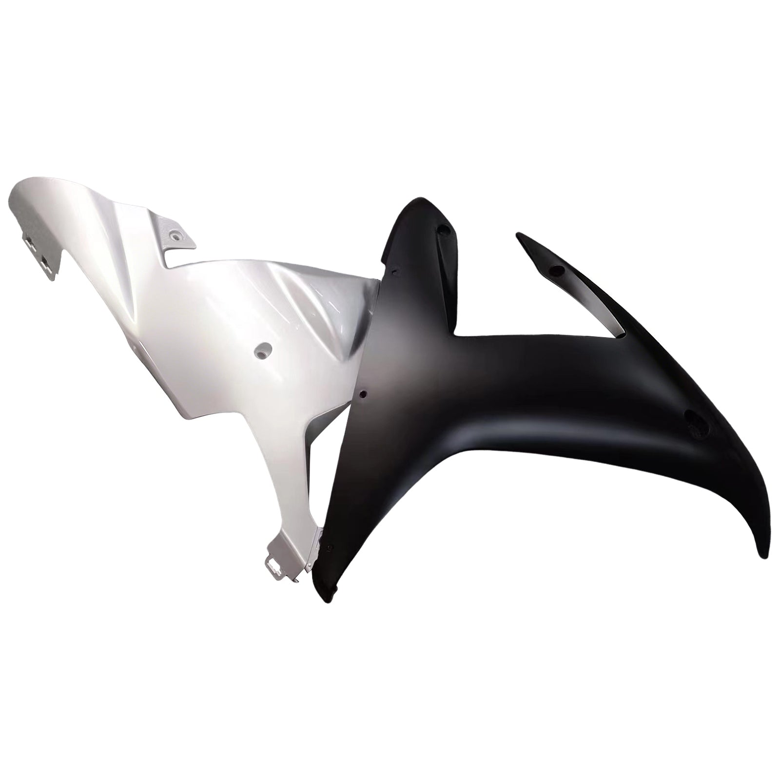 Amotopart 2002-2003 Yamaha YZF 1000 R1 Kit carena argento e nero