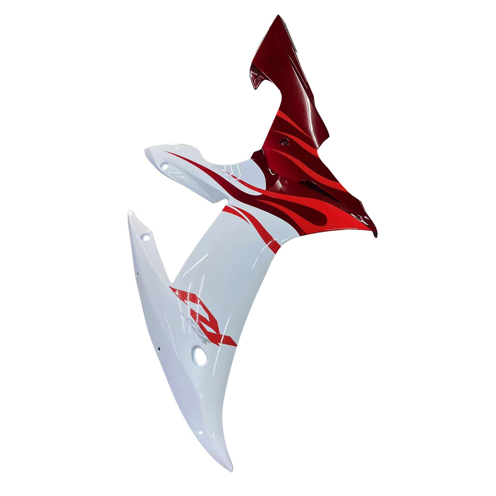Amotopart 2002-2003 Yamaha YZF-R1 White&Red Fairing Kit