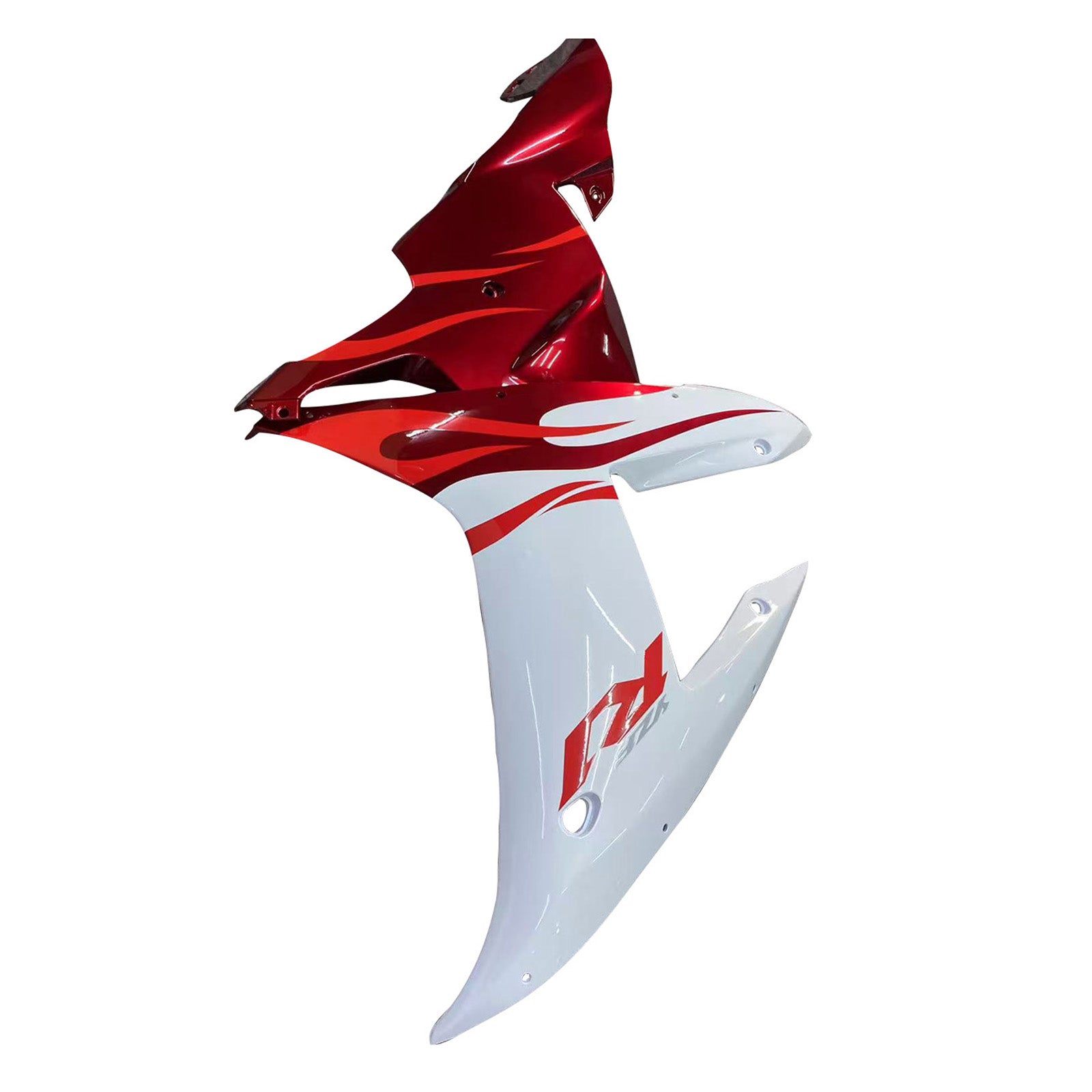 Amotopart 2002-2003 Yamaha YZF-R1 White&Red Fairing Kit