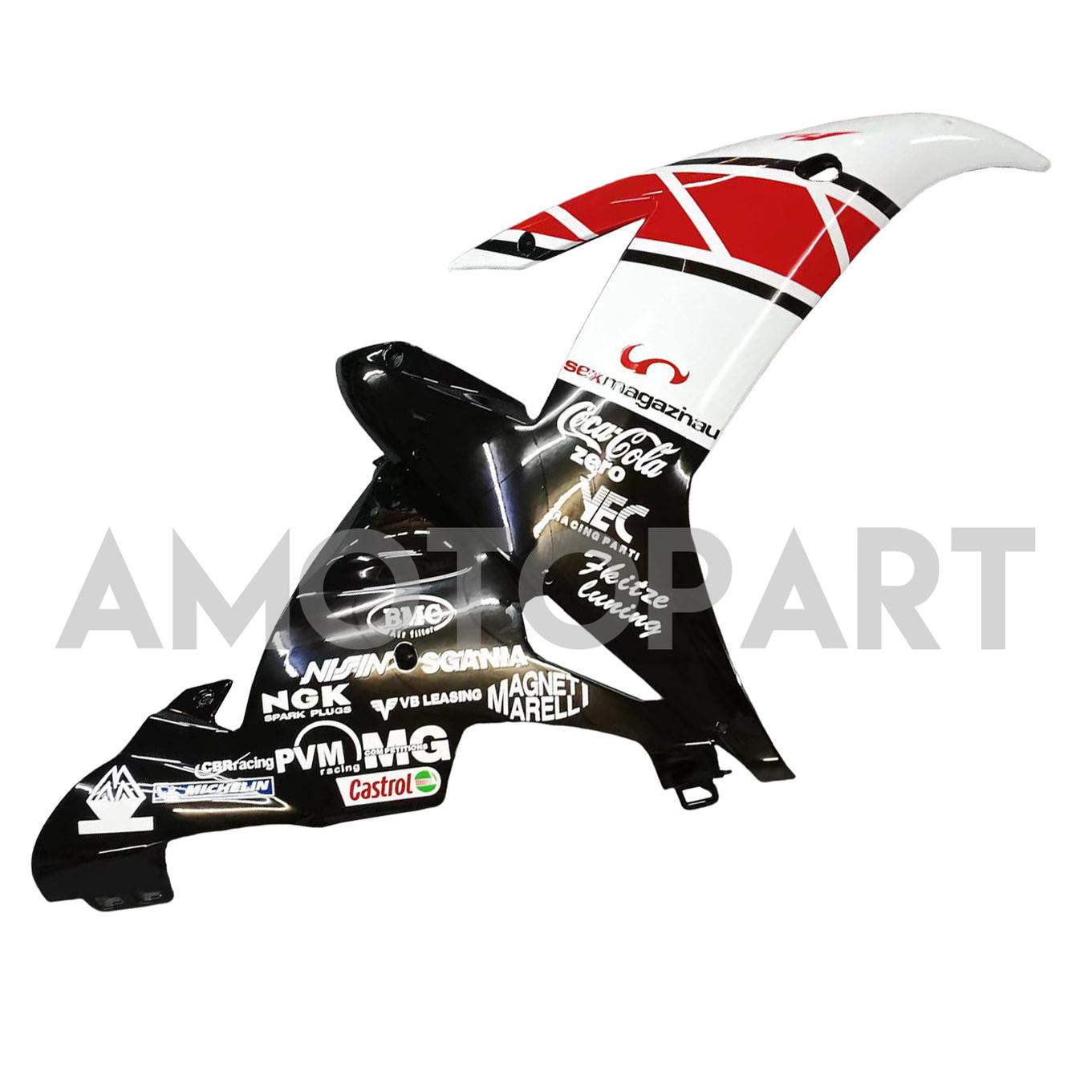 Amotopart 2002-2003 Yamaha YZF-R1 Red&White Style2 Fairing Kit