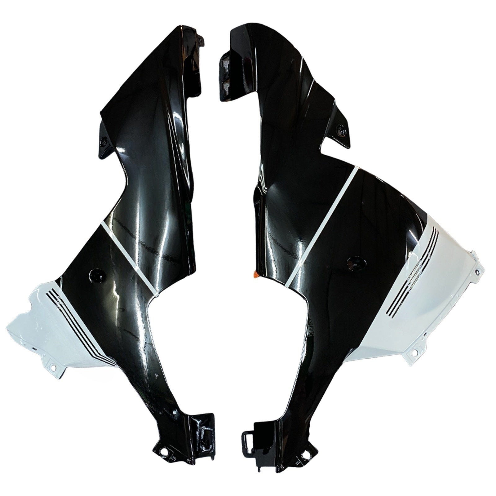 Amotopart 2002-2003 YZF-R1 Yamaha Kit carena Style4 nero e rosso