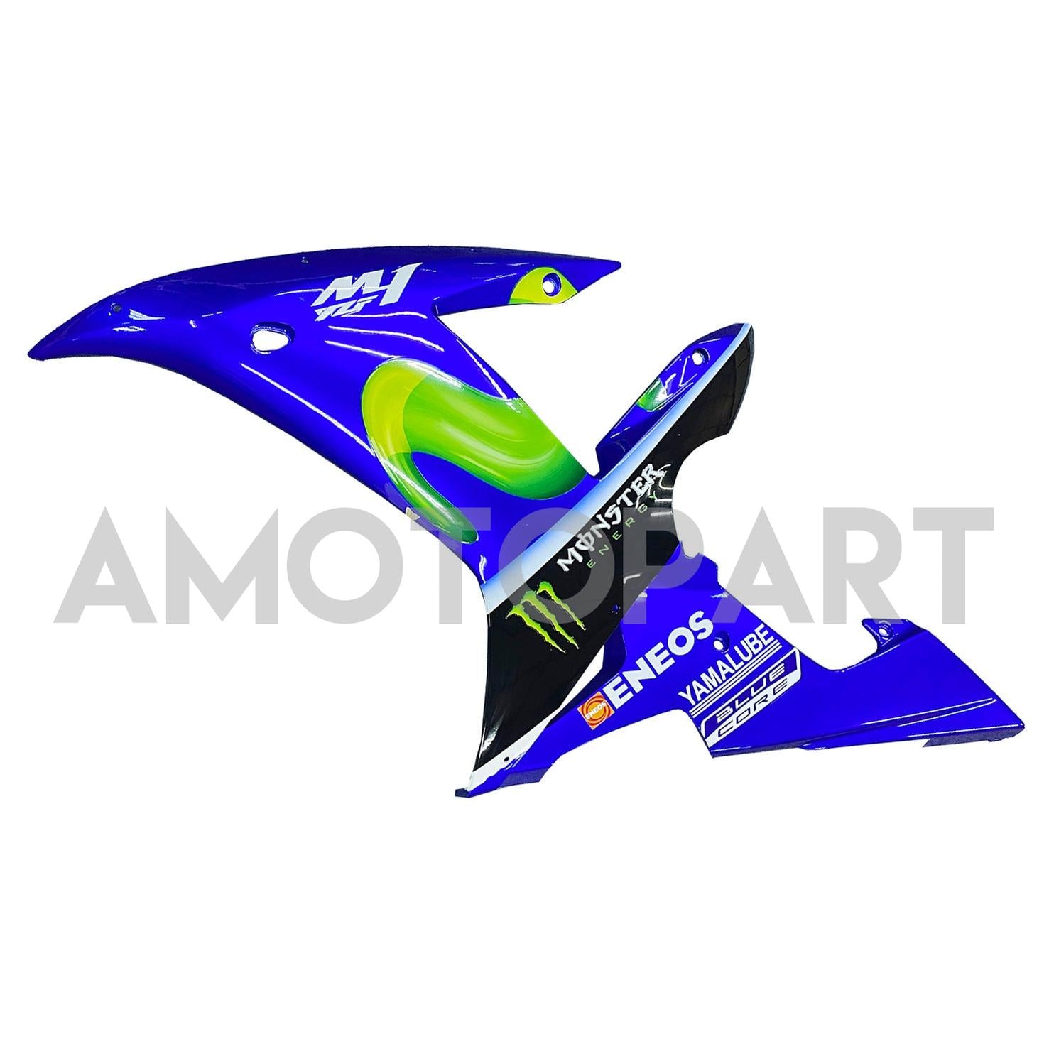 Amotopart 2002-2003 YZF-R1 Yamaha Blue&Yellow Style2 Fairing Kit