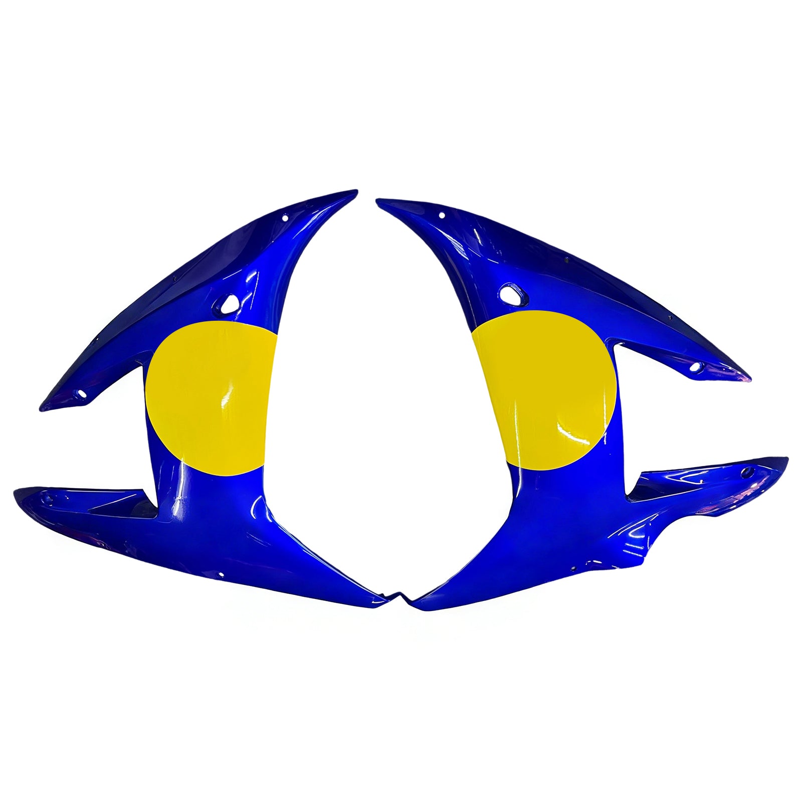 Amotopart 2002-2003 Yamaha YZF 1000 R1 Blue Yellow Fairing Kit