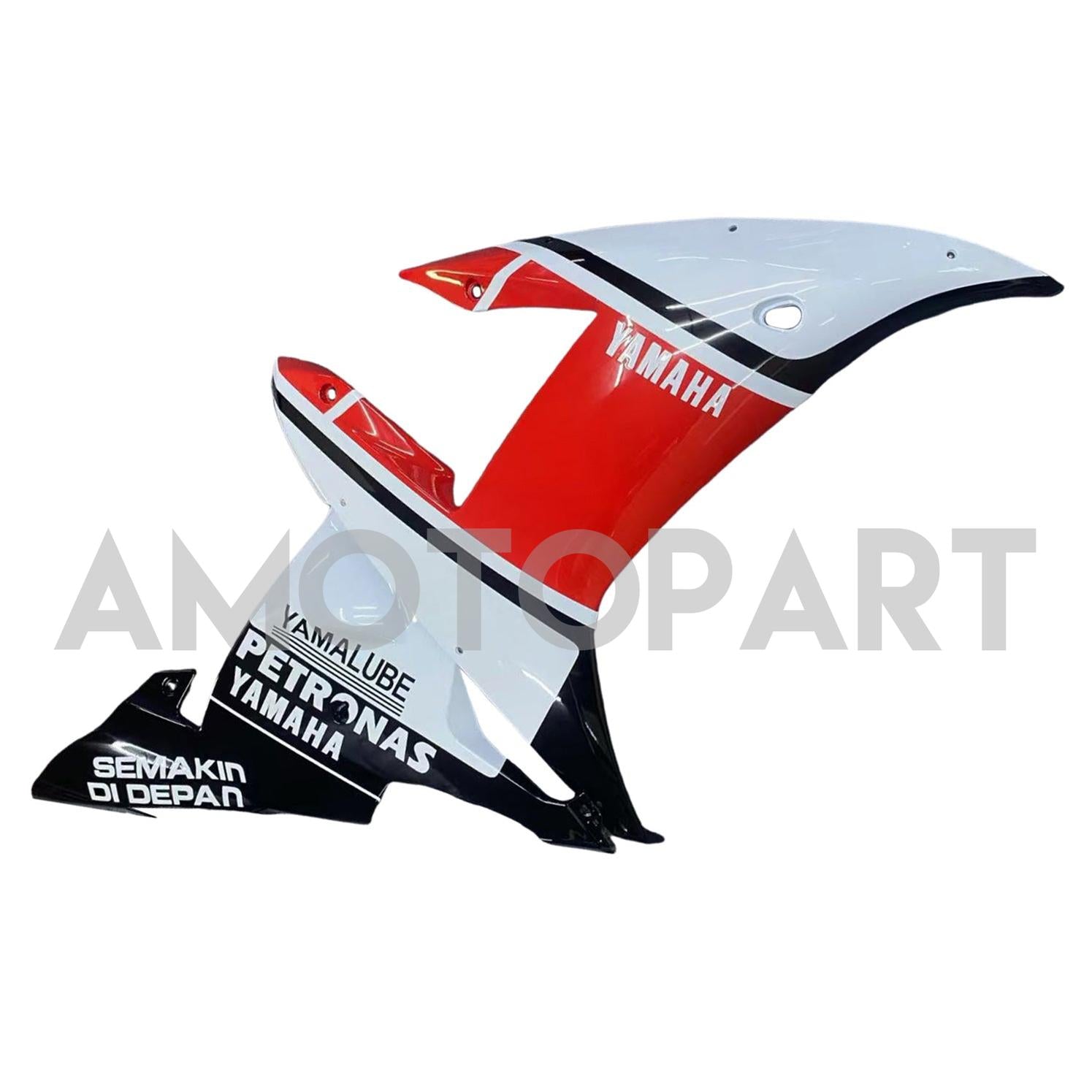 Amotopart Yamaha 2002-2003 YZF 1000 R1 White Red Fairing Kit