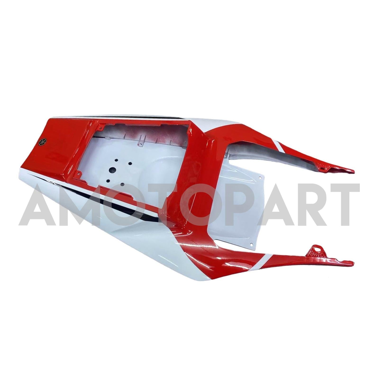 Amotopart Yamaha 2002-2003 YZF 1000 R1 White Red Fairing Kit