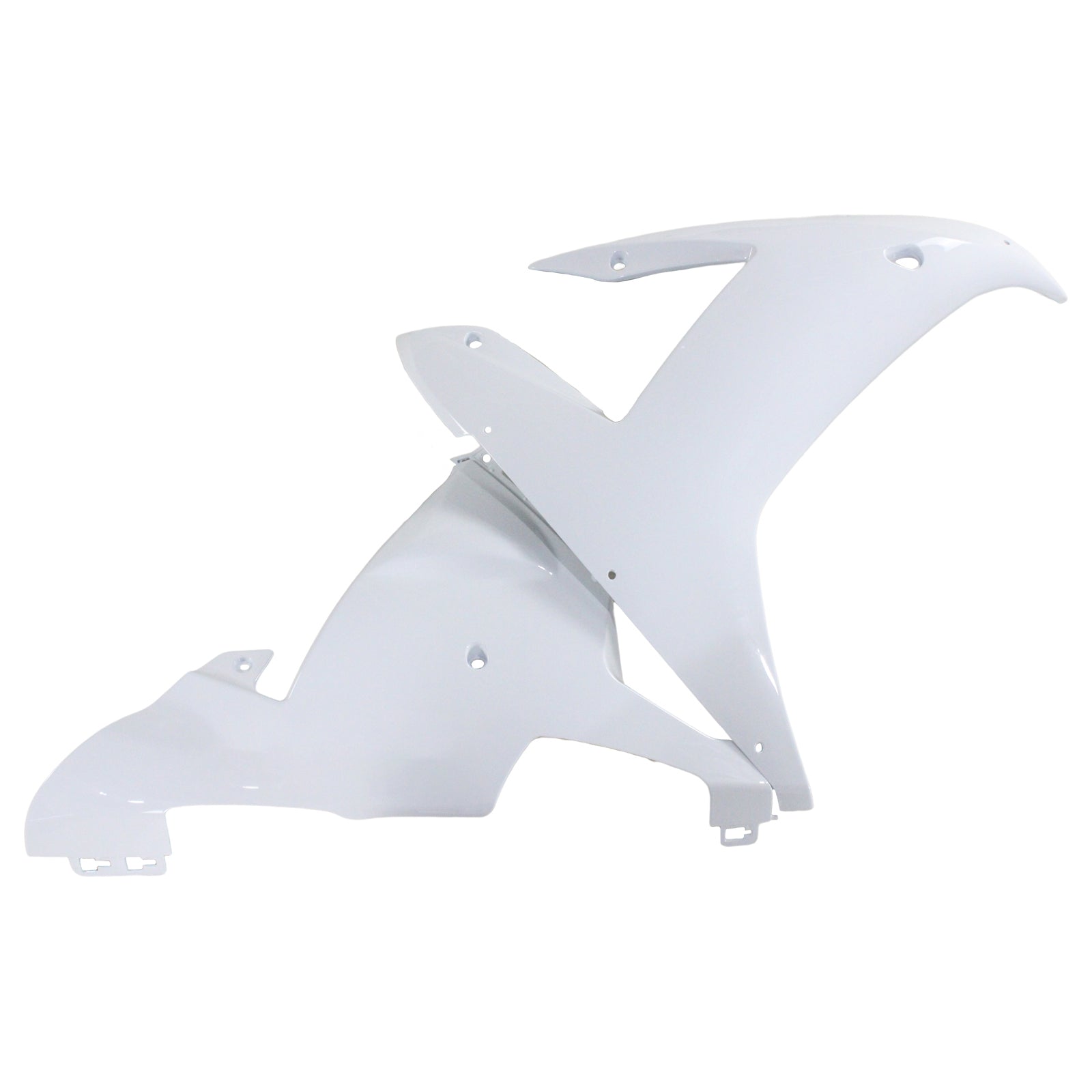 Amotopart Yamaha 2002-2003 YZF 1000 R1 White Fairing Kit