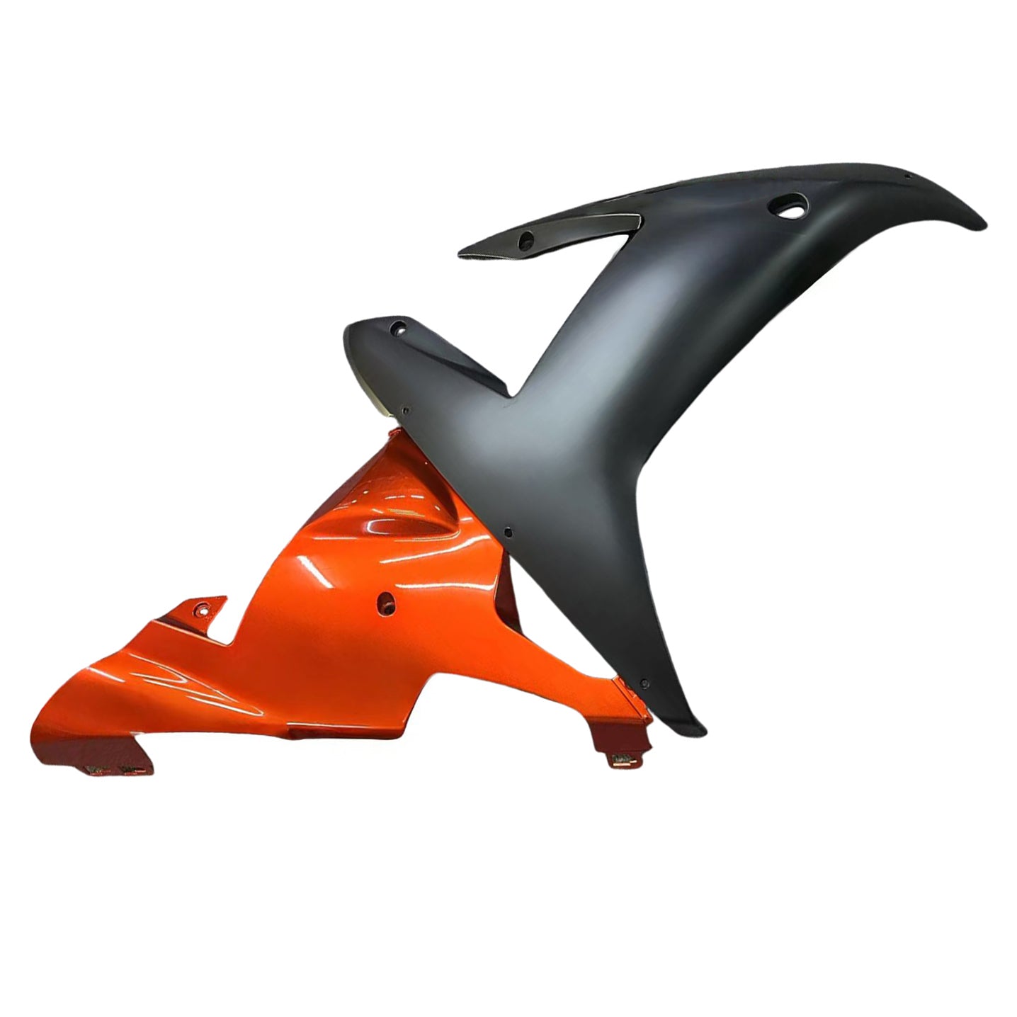 Amotopart 2002-2003 Yamaha YZF R1 Black Orange Fairing Kit