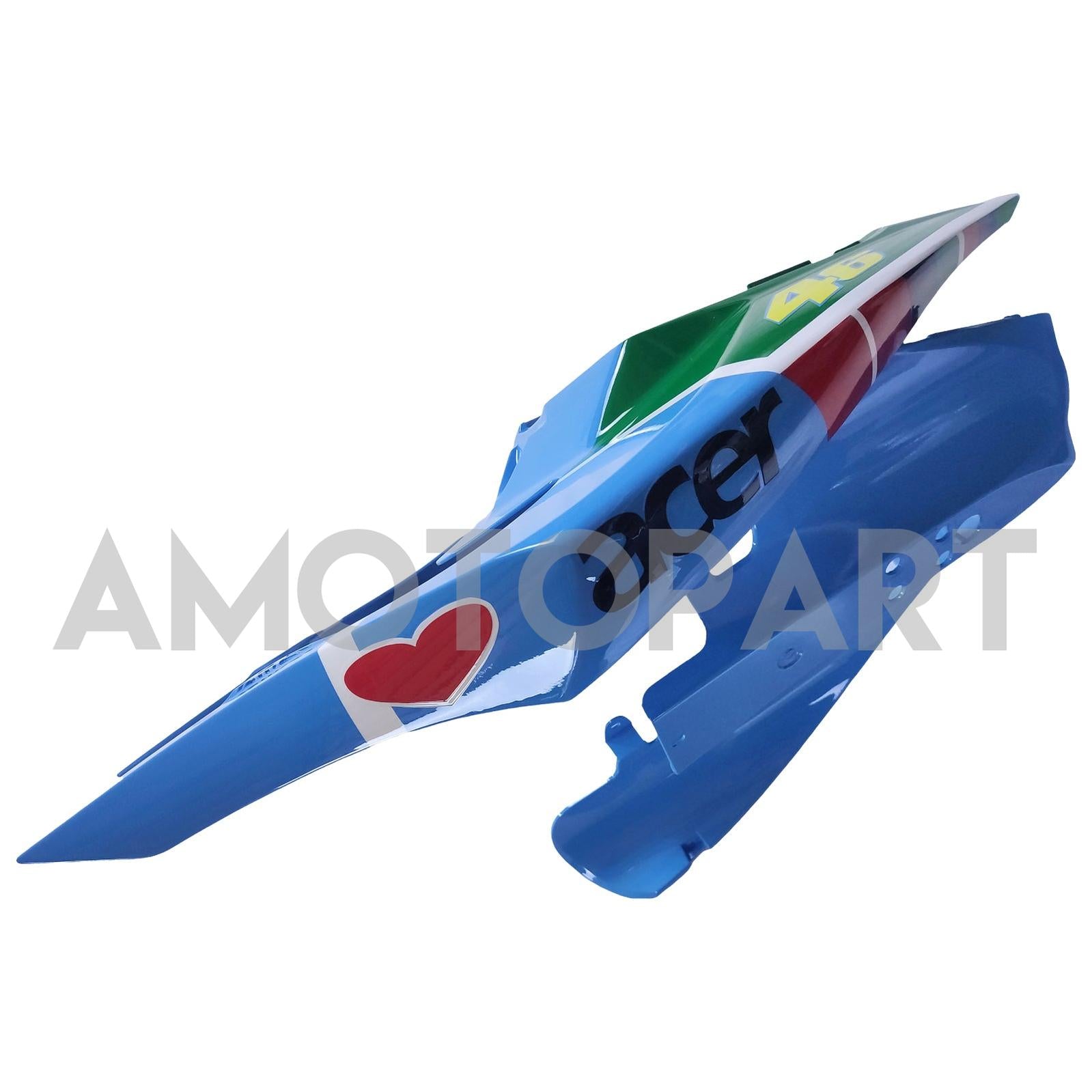 Amotopart Yamaha 2004-2006 YZF 1000 R1 White Golden Logos Fairing Kit