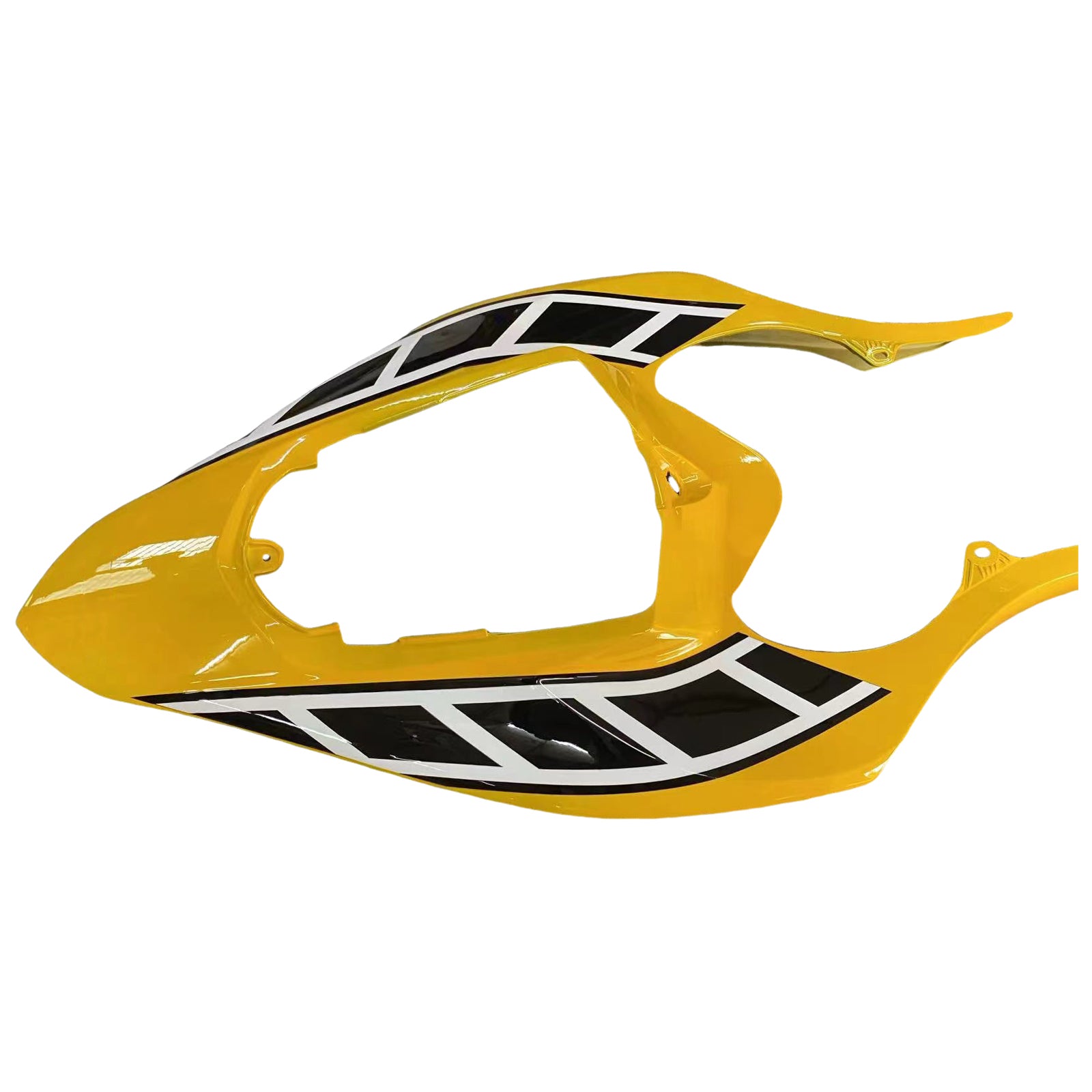 Amotopart 2004-2006 Yamaha YZF-R1 Kit de carenado amarillo y negro