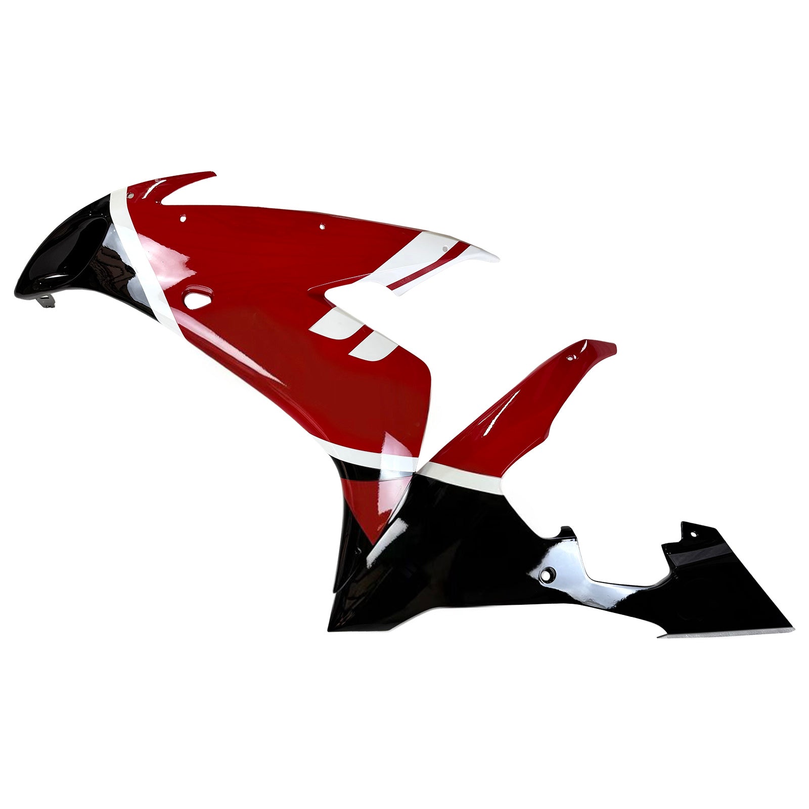 Amotopart 2004-2006 Yamaha YZF 1000 R1 Red White Fairing Kit