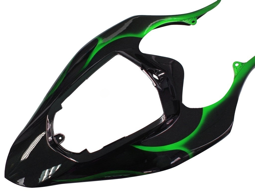 Amotopart 2004-2006 Yamaha R1 Fairing Black&Green Kit