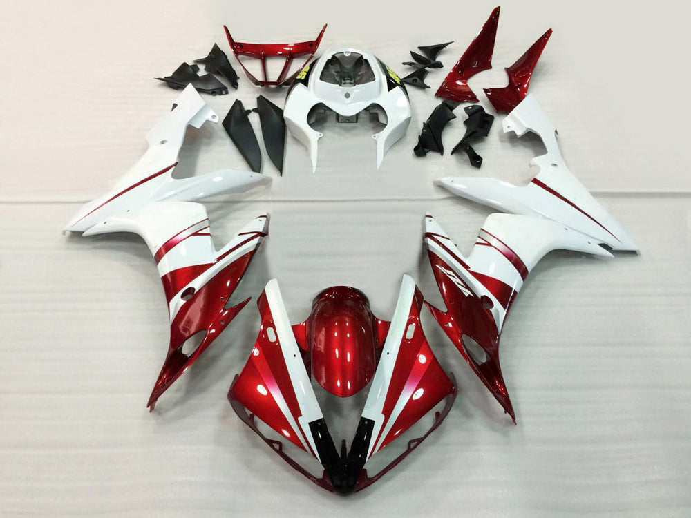 Amotopart 2000-2001 Yamaha YZF 1000 R1 Black Gold Fairing Kit