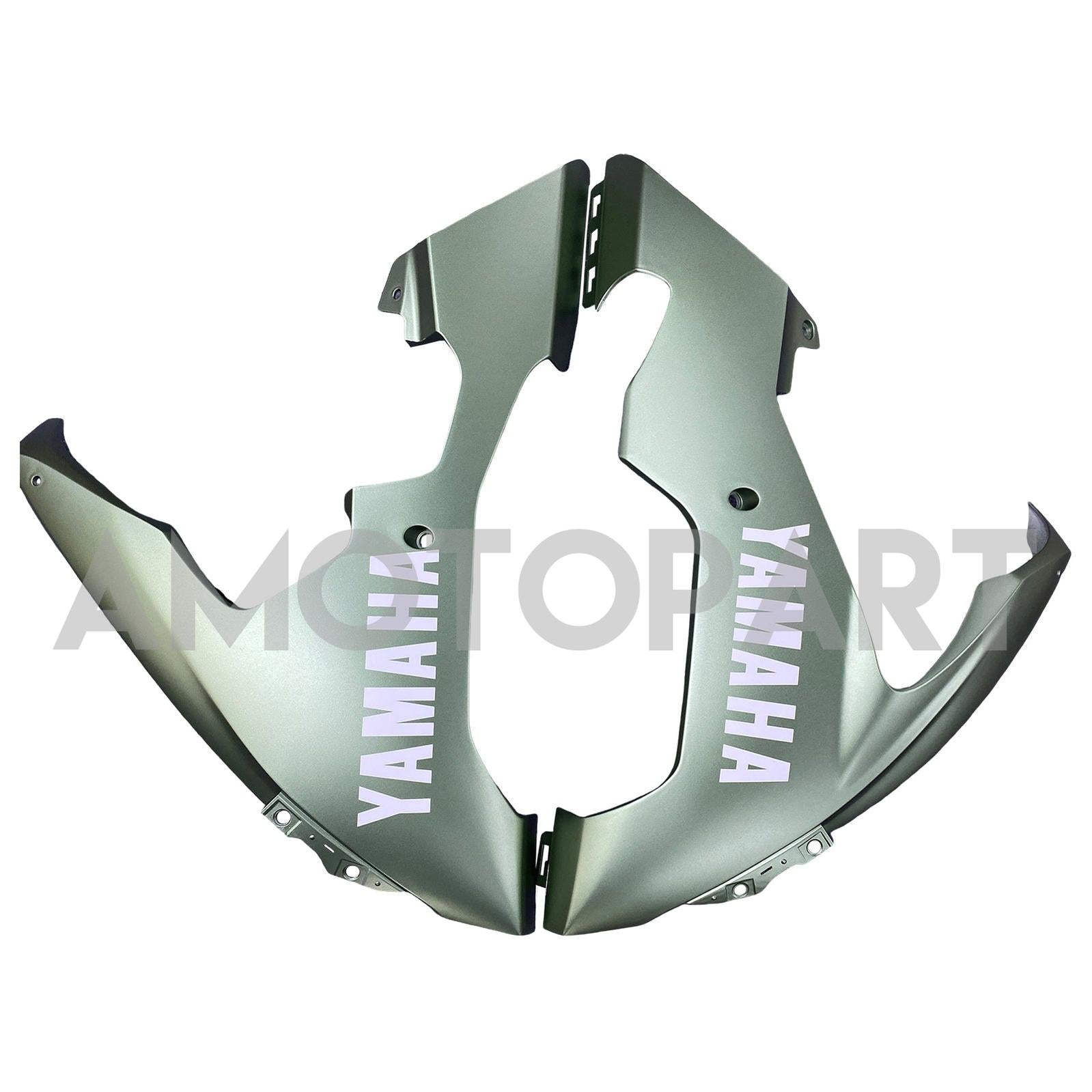 Amotopart 2004-2006 YZF 1000 R1 Yamaha Kit de carenado verde mate y negro