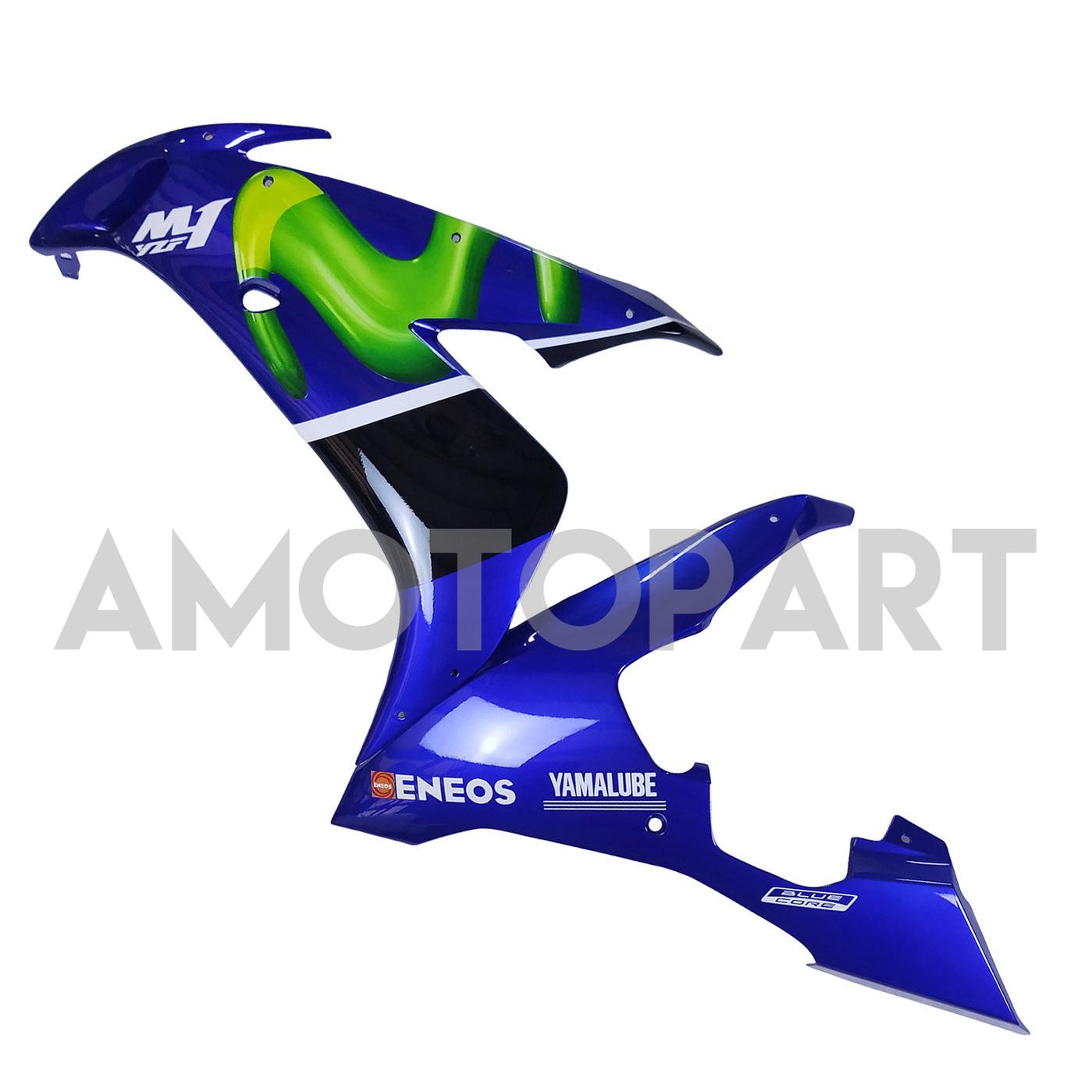 Amotopart 2004-2006 YZF 1000 R1 ヤマハ ブルー&グリーン フェアリングキット