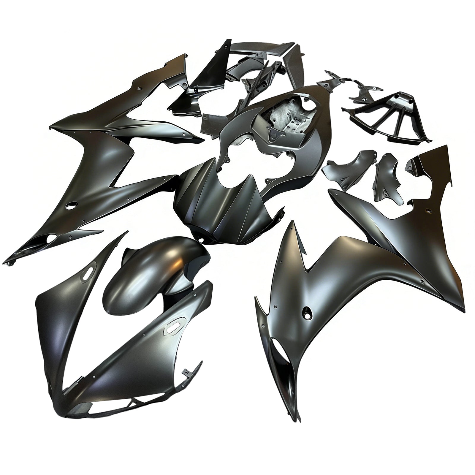 Amotopart 2004-2006 YZF 1000 R1 Yamaha Black Fairing Kit
