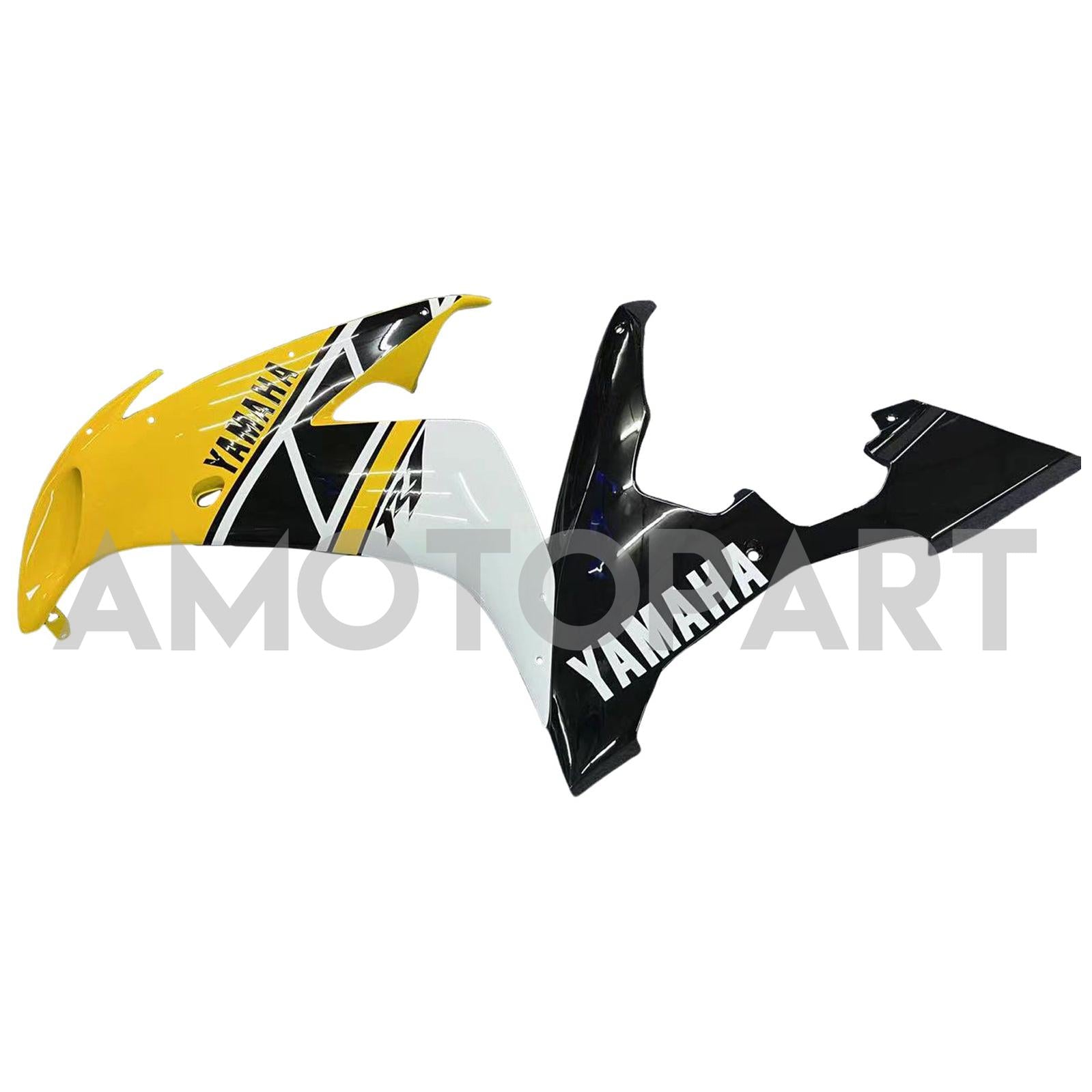 Amotopart Yamaha YZF 1000 R1 2004-2006 Gul & White Fairing Kit