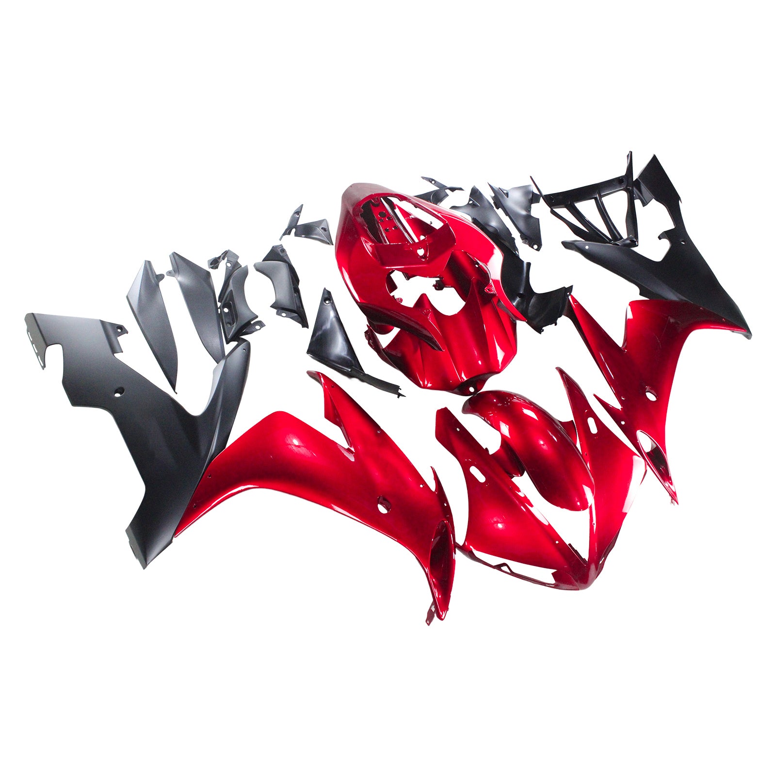 Amotopart ヤマハ 2004-2006 YZF 1000 R1 レッド フェアリングキット