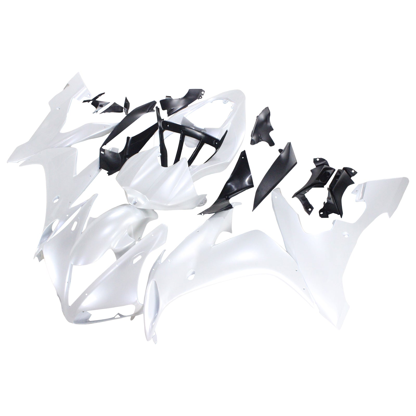 Amotopart 2004-2006 ヤマハ YZF 1000 R1 パールホワイト フェアリングキット