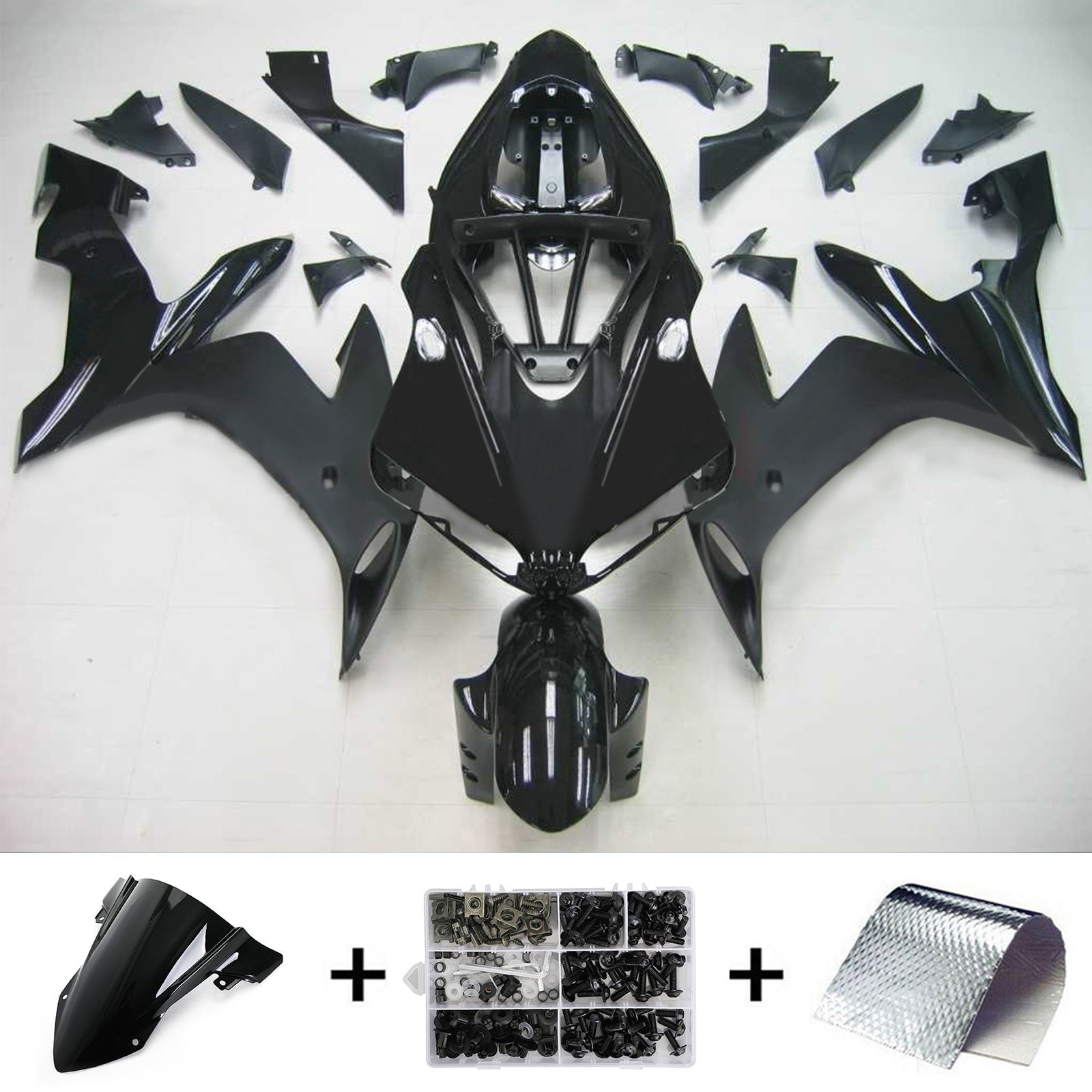 Injection Fairing Kit Bodywork Plastic ABS fit For Yamaha YZF 1000 R1 2004-2006