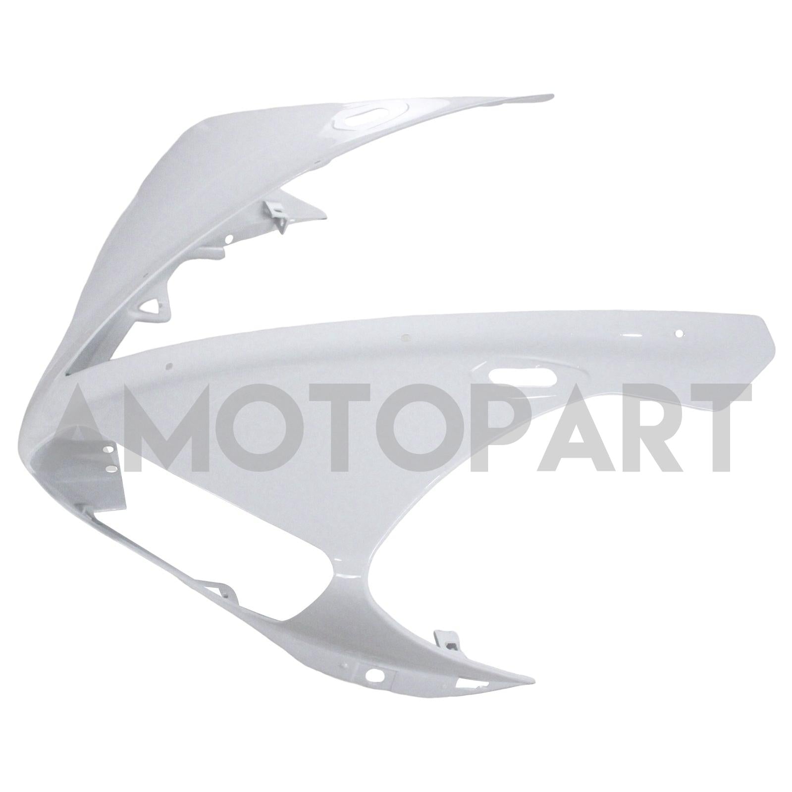 Amotopart Yamaha 2004-2006 YZF 1000 R1 White Golden Logos Fairing Kit
