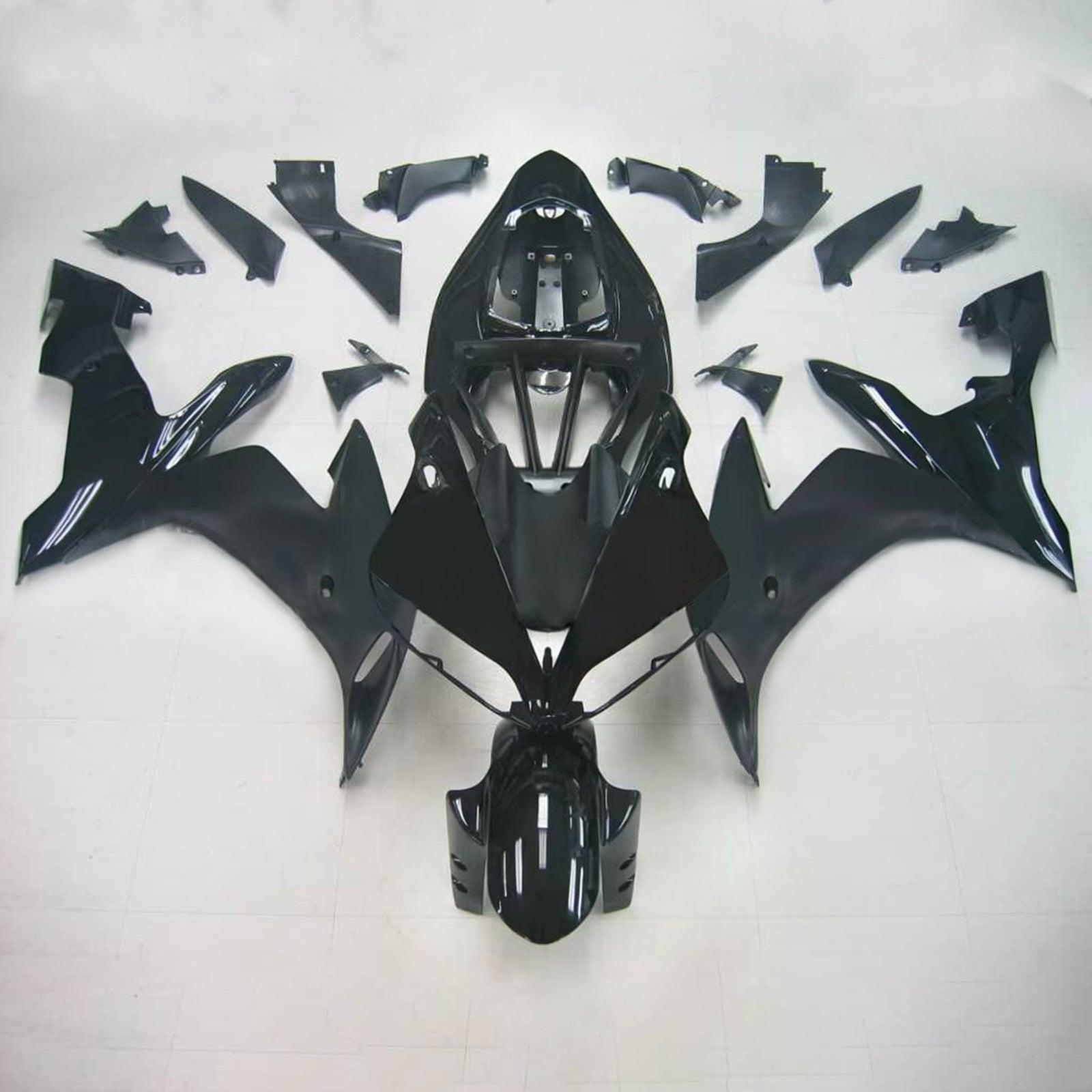 Injection Fairing Kit Karrosseri Plast ABS passer til Yamaha YZF 1000 R1 2004-2006