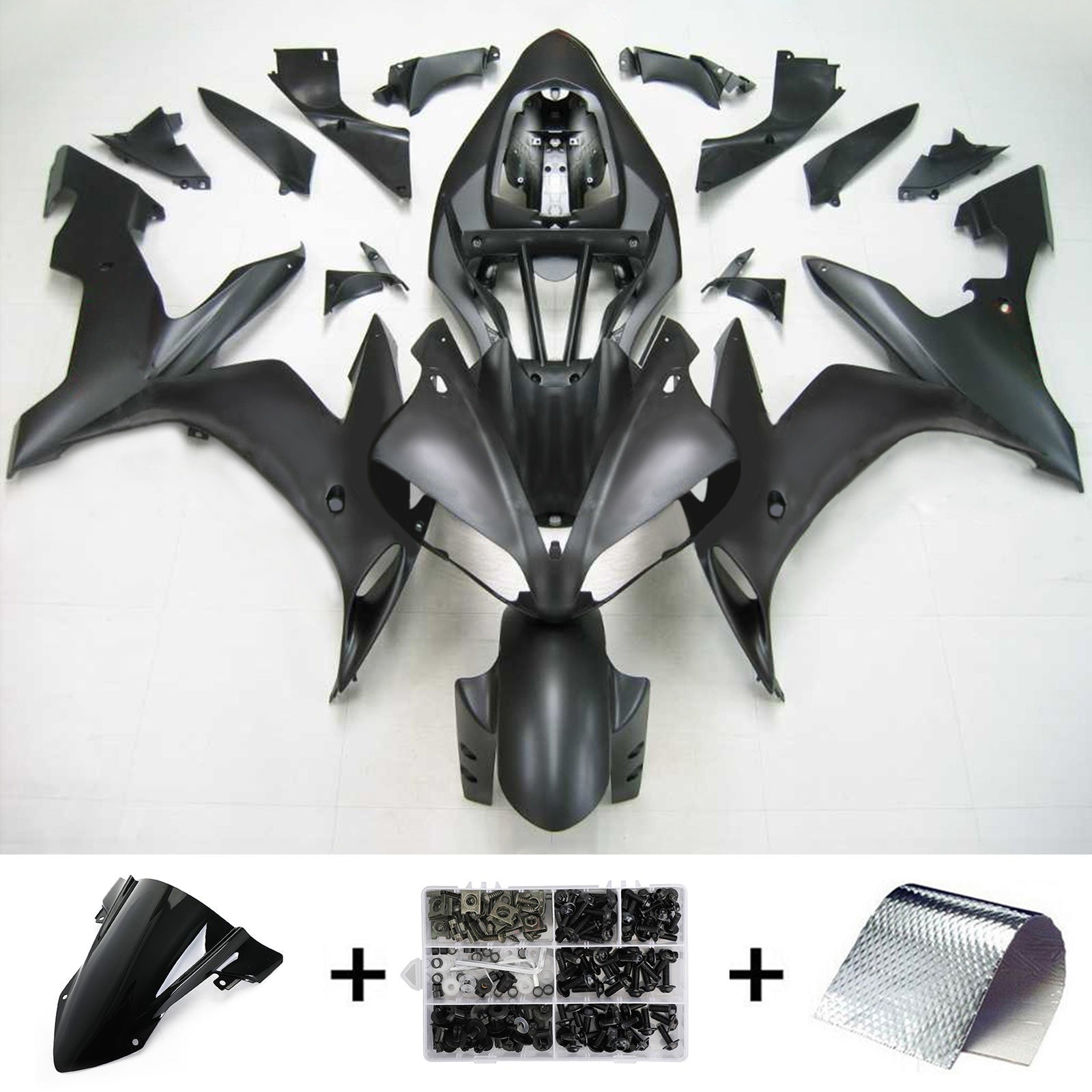 Injection Fairing Kit Bodywork Plastic ABS fit For Yamaha YZF 1000 R1 2004-2006