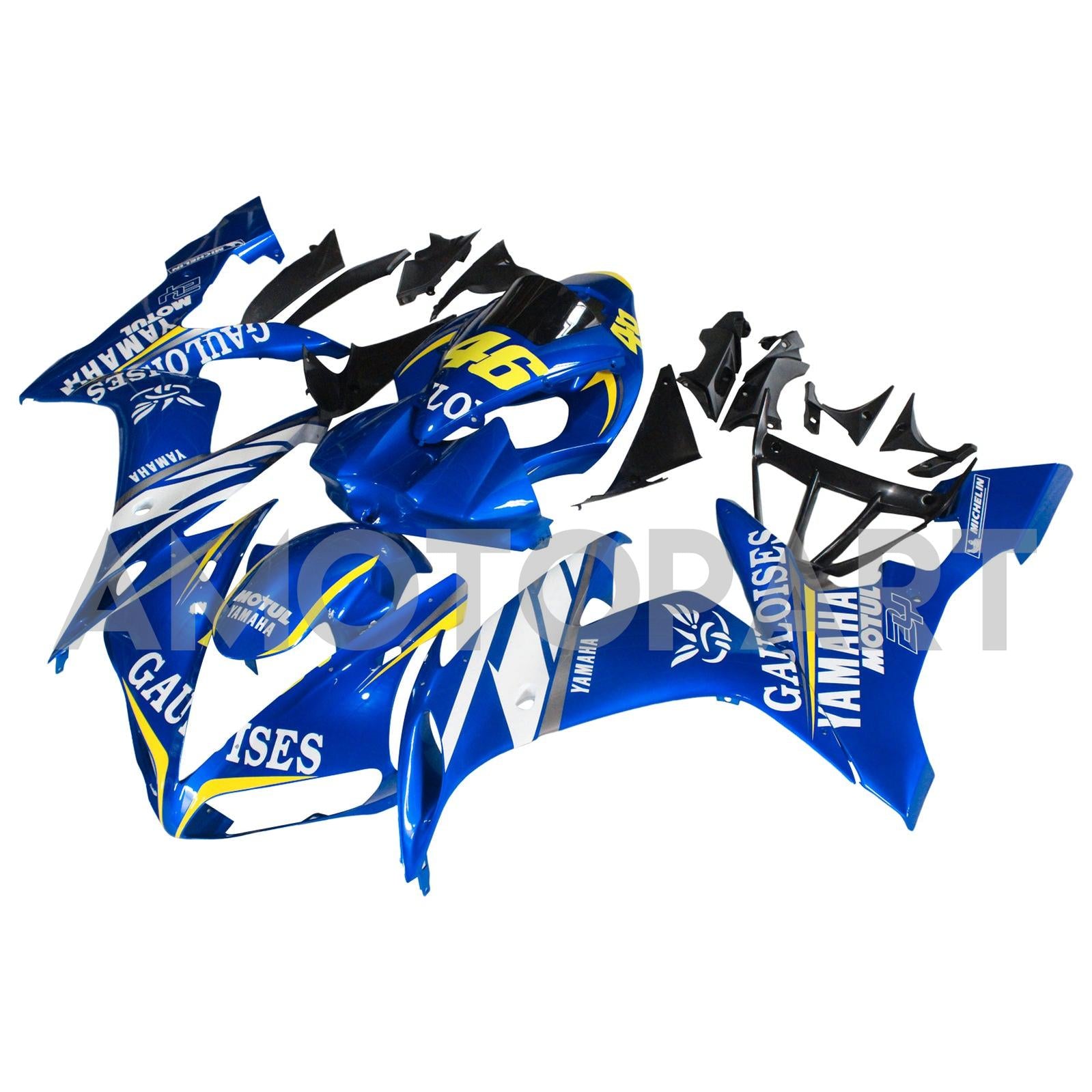 Injection Fairing Kit Bodywork Plastic ABS fit For Yamaha YZF 1000 R1 2004-2006