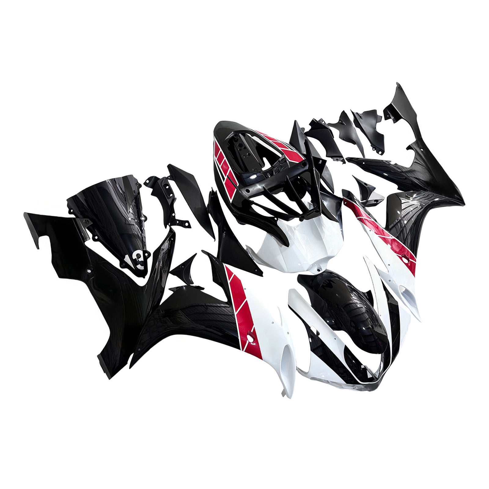 Einspritzverkleidungssatz Karosserie Kunststoff ABS passend für Yamaha YZF 1000 R1 2004-2006