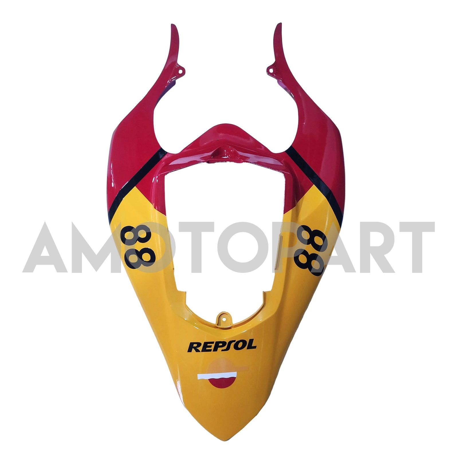 AMOTOPART 2004-2006 YZF 1000 R1 YAMAHA RED WHITE FAIRING KIT