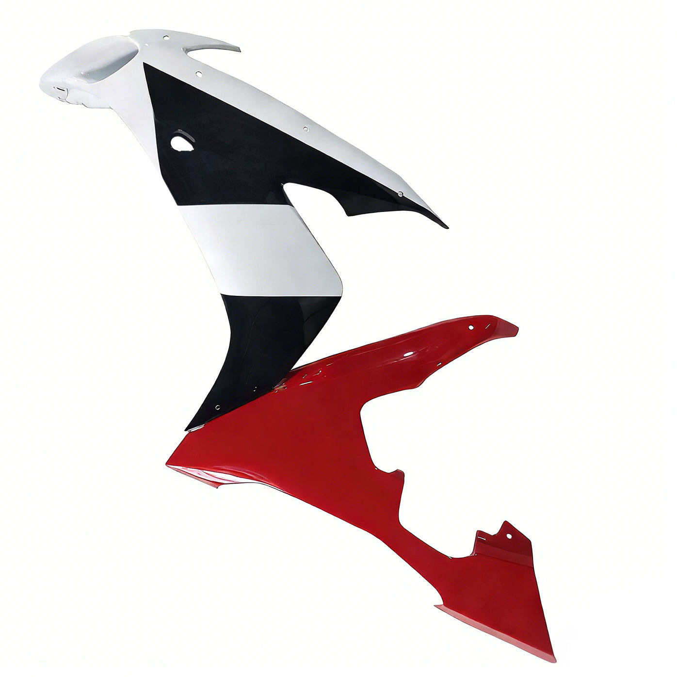 AMOTOPART 2004-2006 YZF 1000 R1 YAMAHA RED WHITE FAIRING KIT